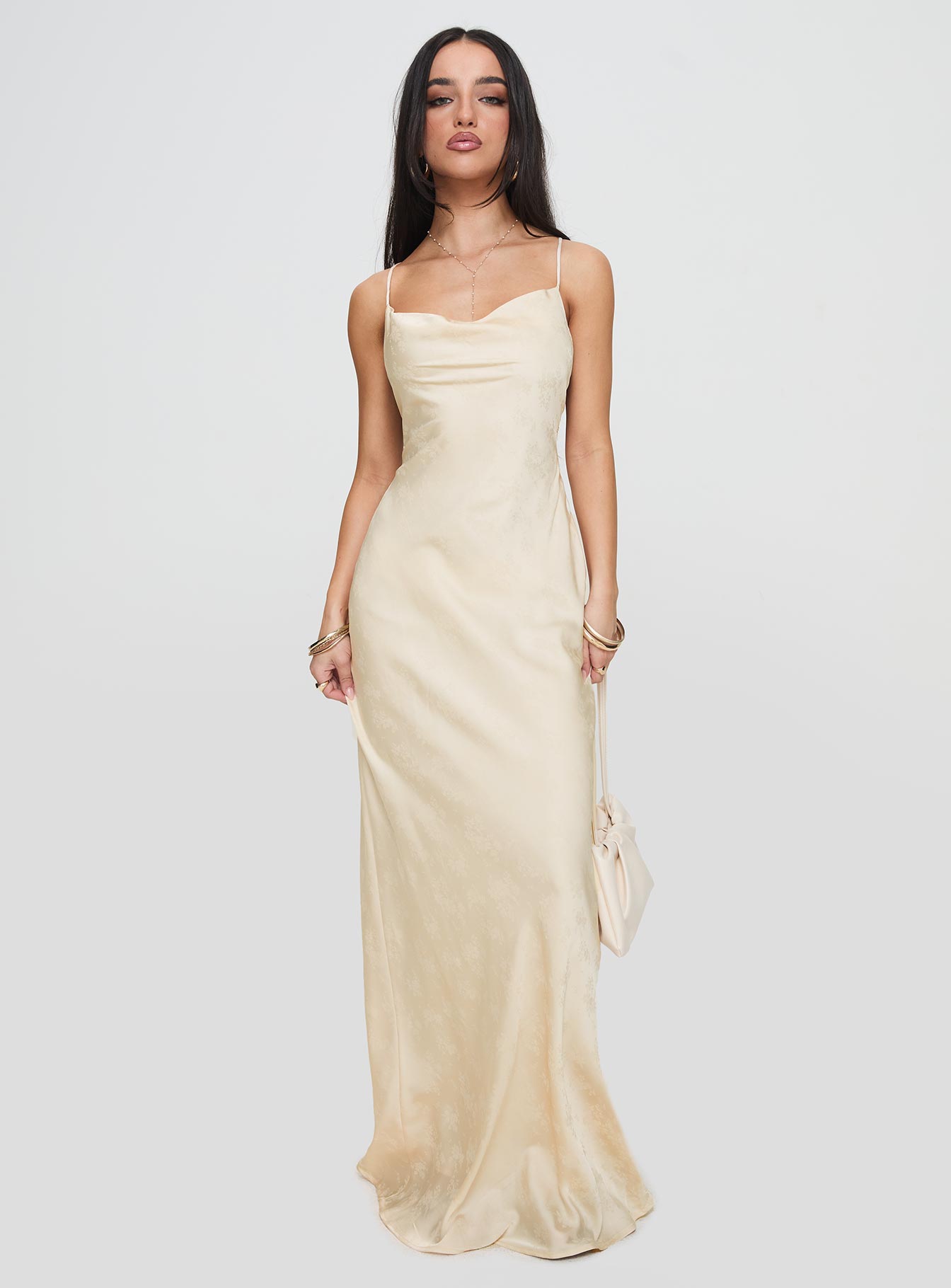 Esti Maxi Dress Champagne - Image 3