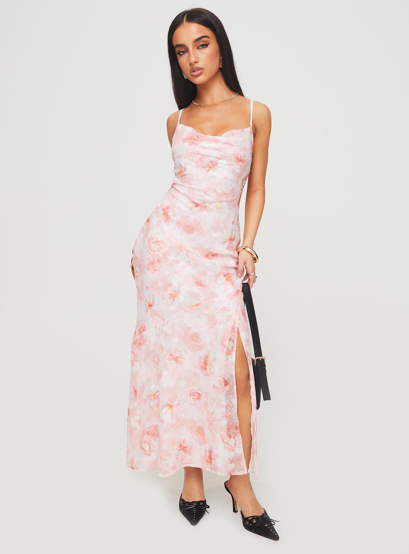 Mafalde Maxi Dress Pink - Image 2