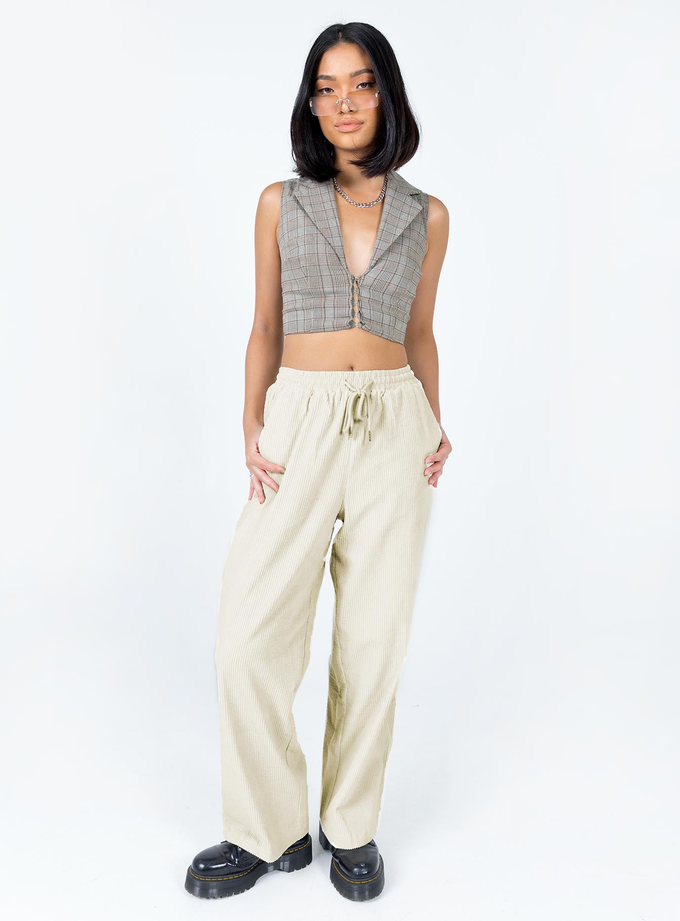 Nikita Cord Pant Cream - Image 2