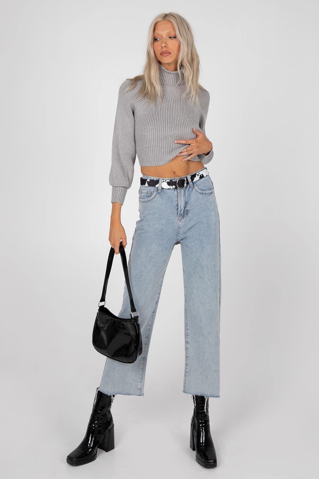 Bernadette Sweater Grey - Image 3