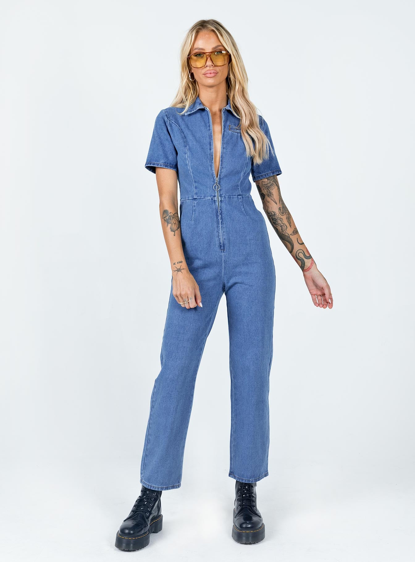 Bex Boiler Suit Blue - Image 2