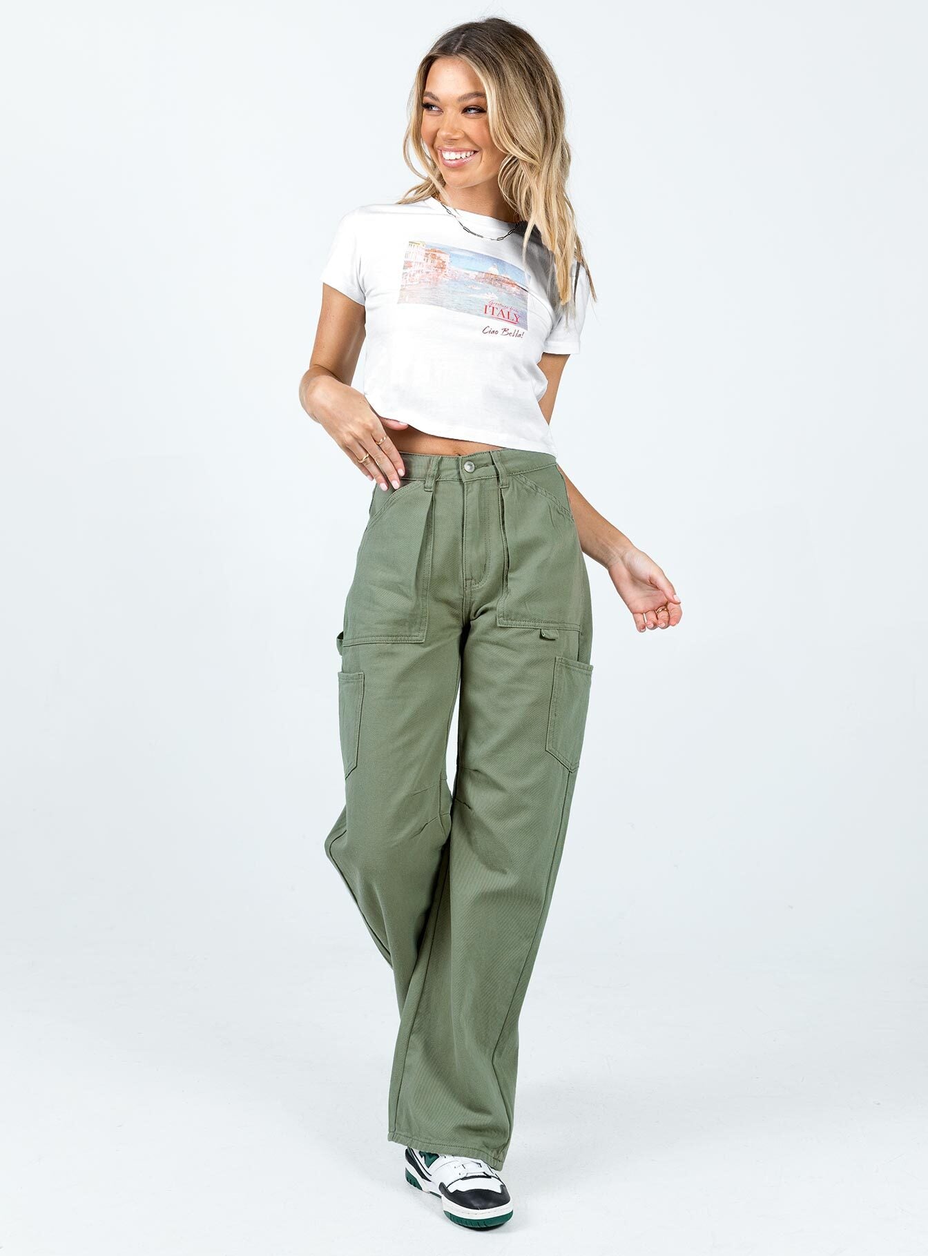 Italy Love Tee Ivory - Image 3