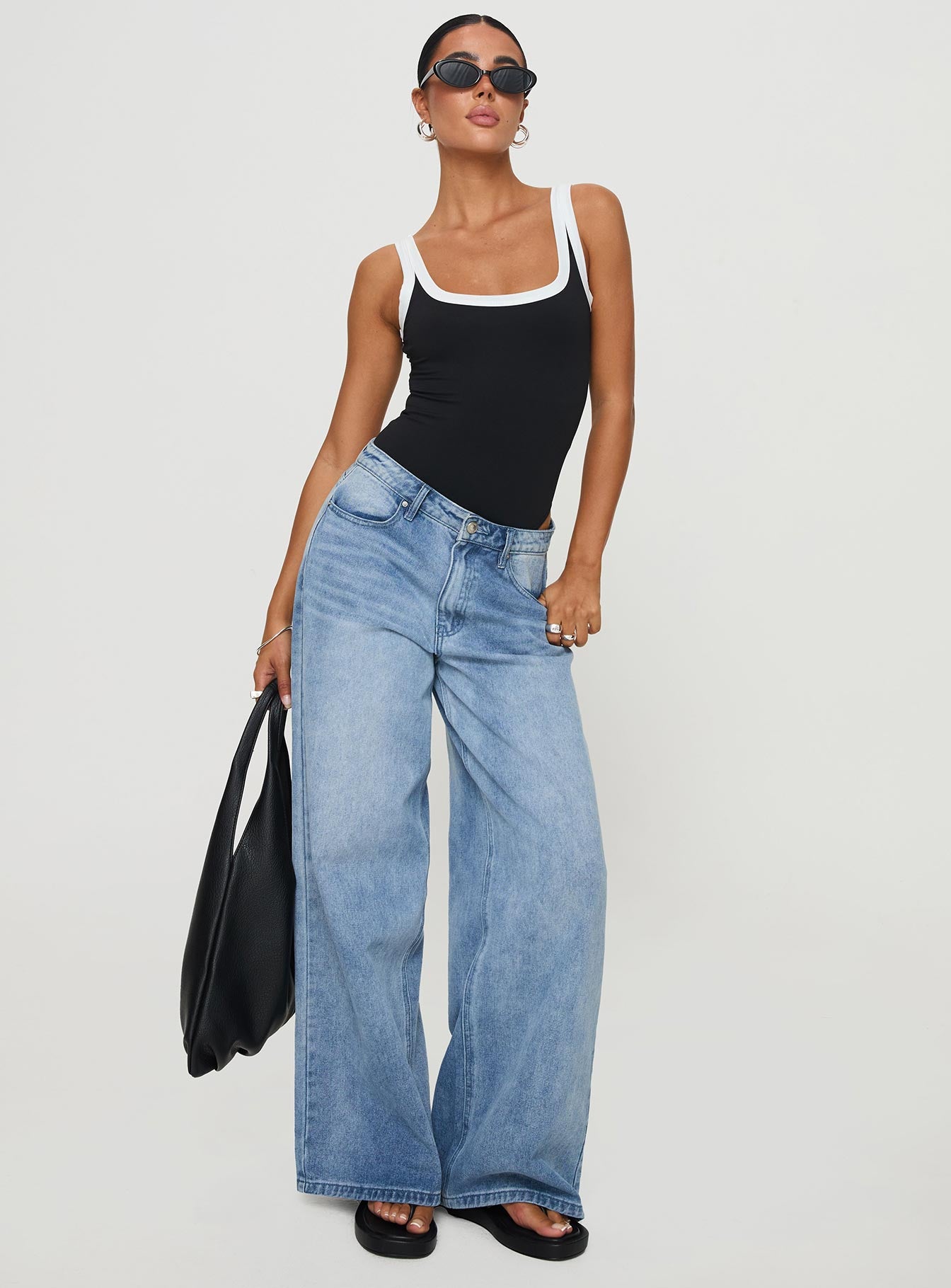 Astrea Bodysuit Black / White - Image 3