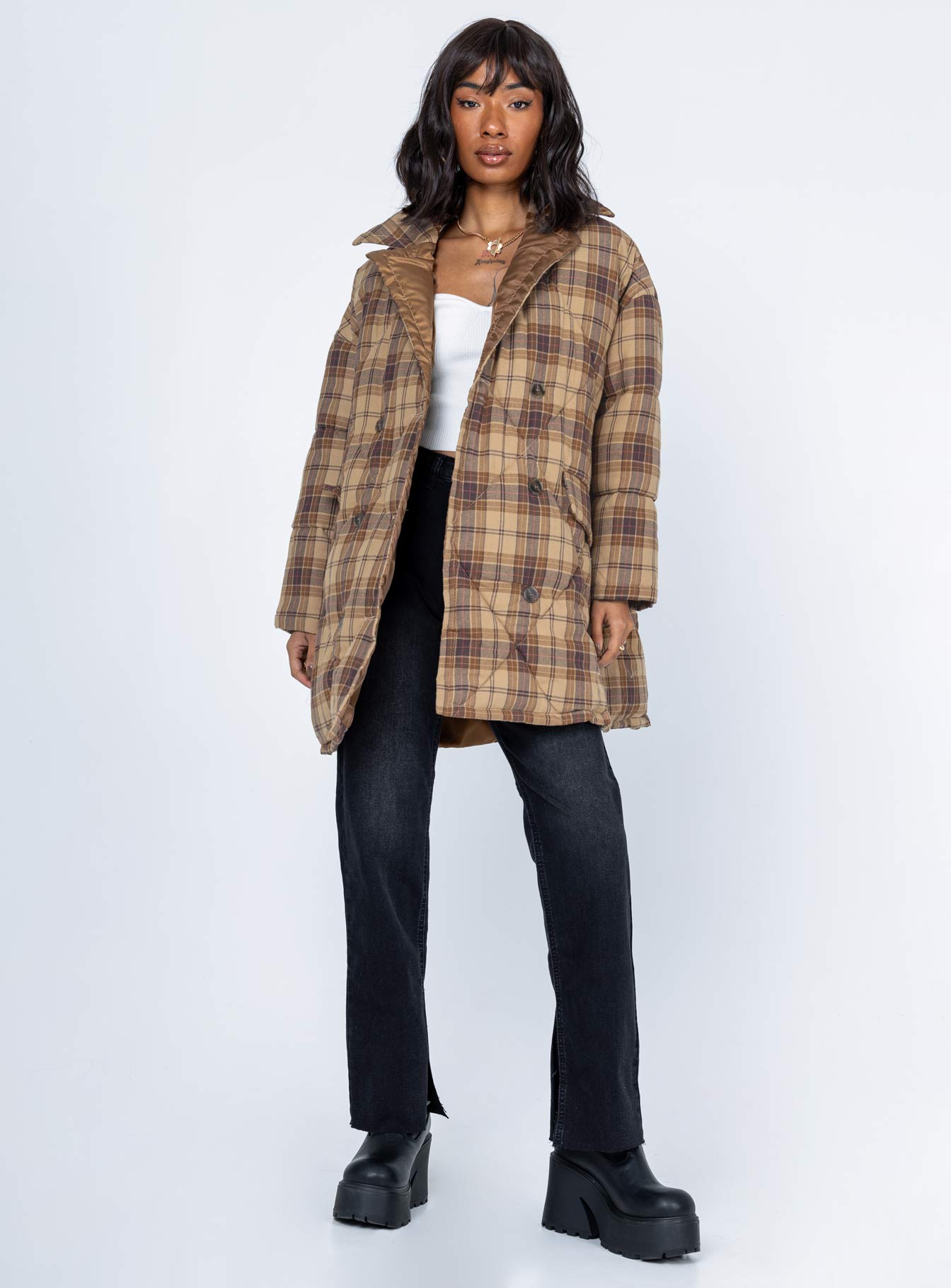 Nyomi Coat Brown - Image 4