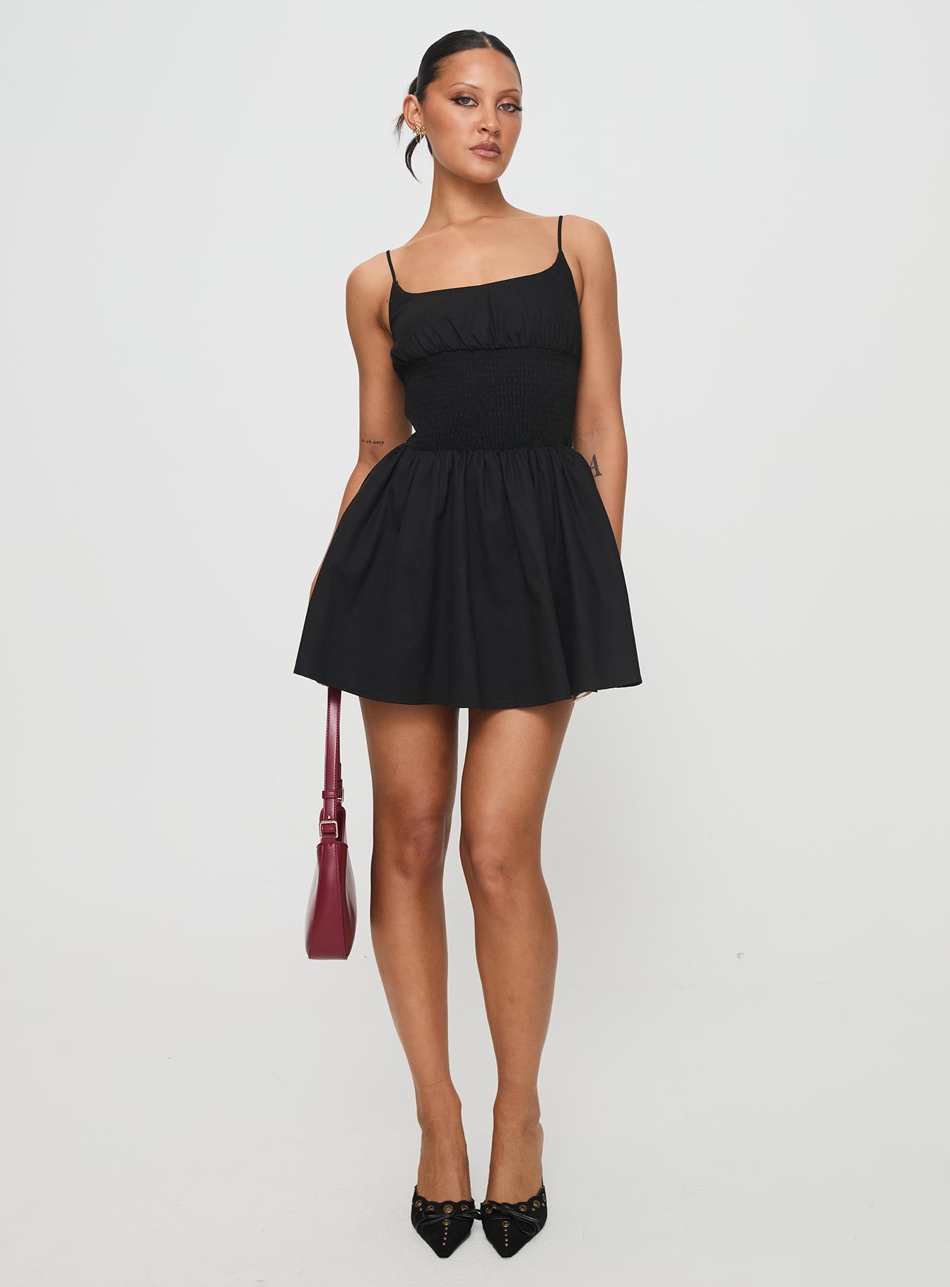 Matisse Mini Dress Black - Image 5