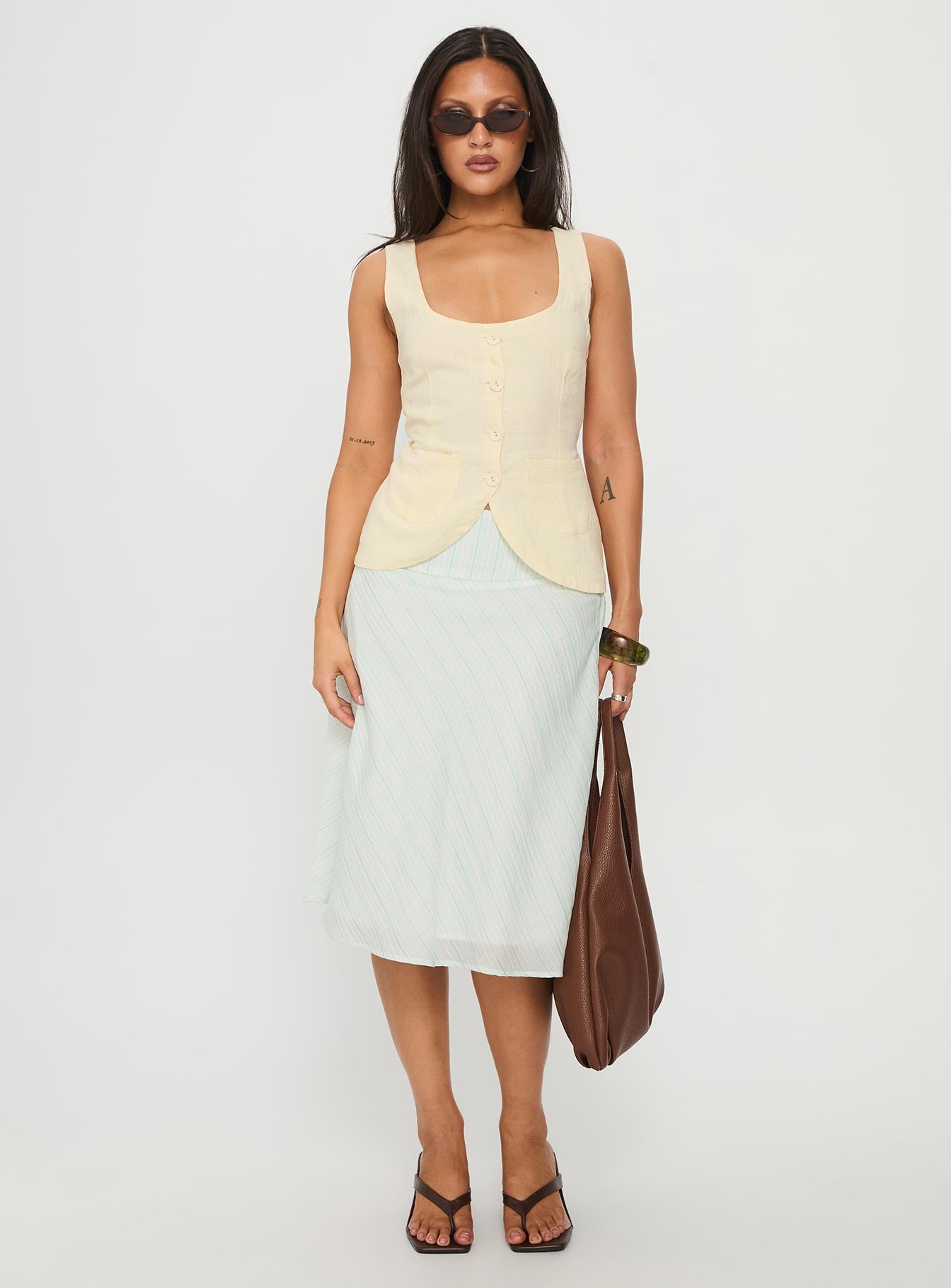 Spirito Vest Top Butter - Image 3