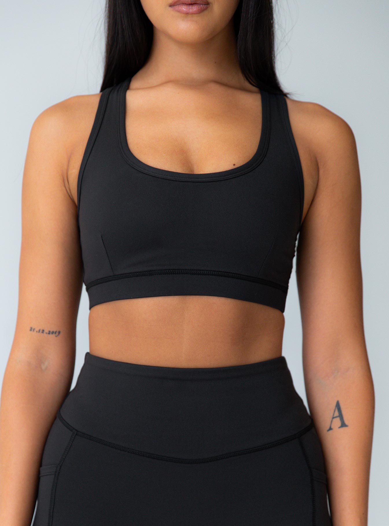 Energised Activewear Top Black - Image 3