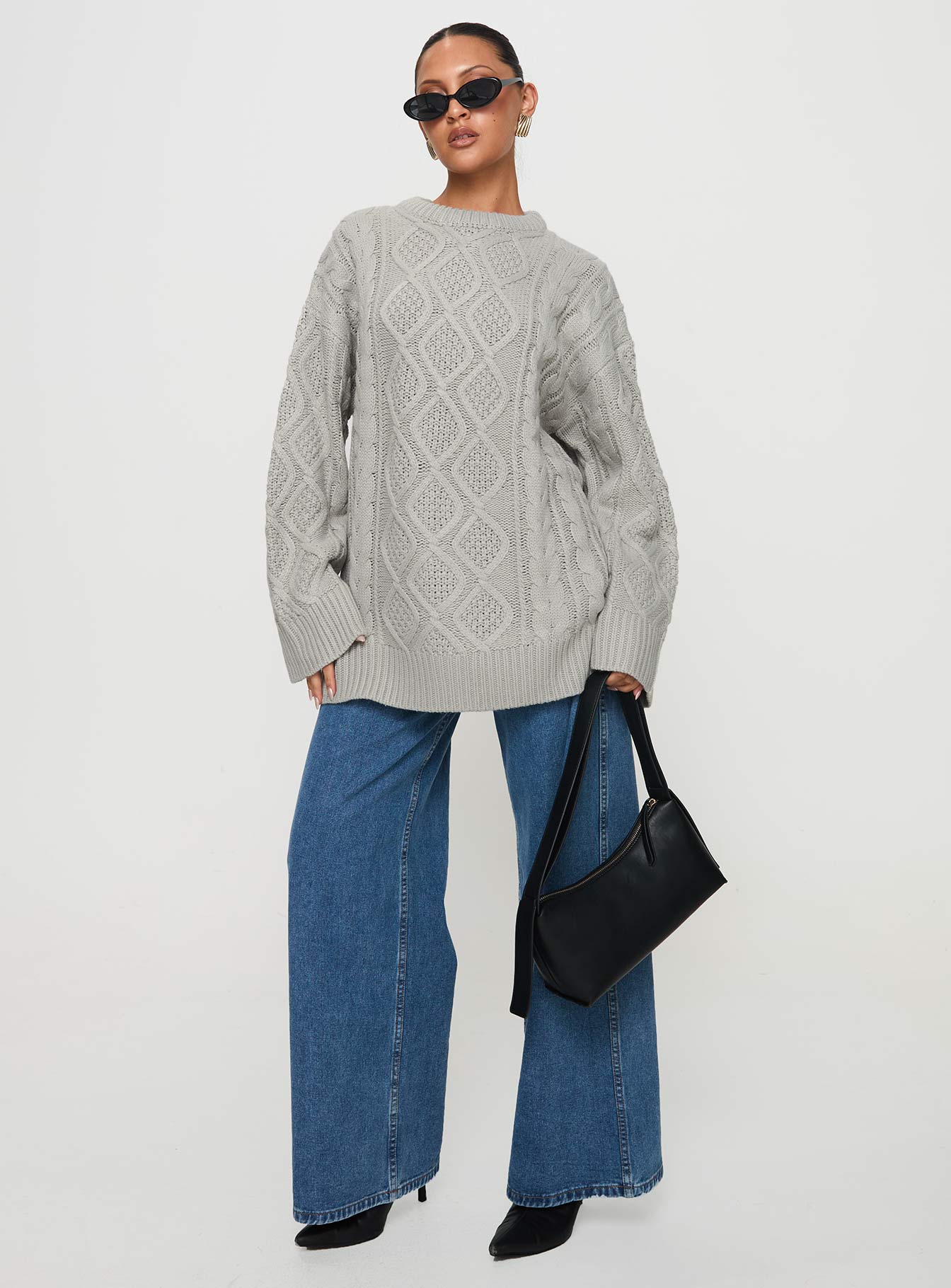 Gigi Knit Sweater Cloud - Image 3
