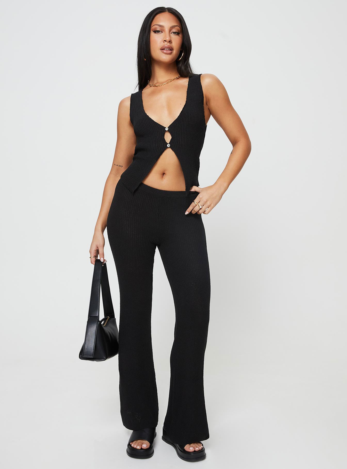 Jardine Knit Set Black - Image 3