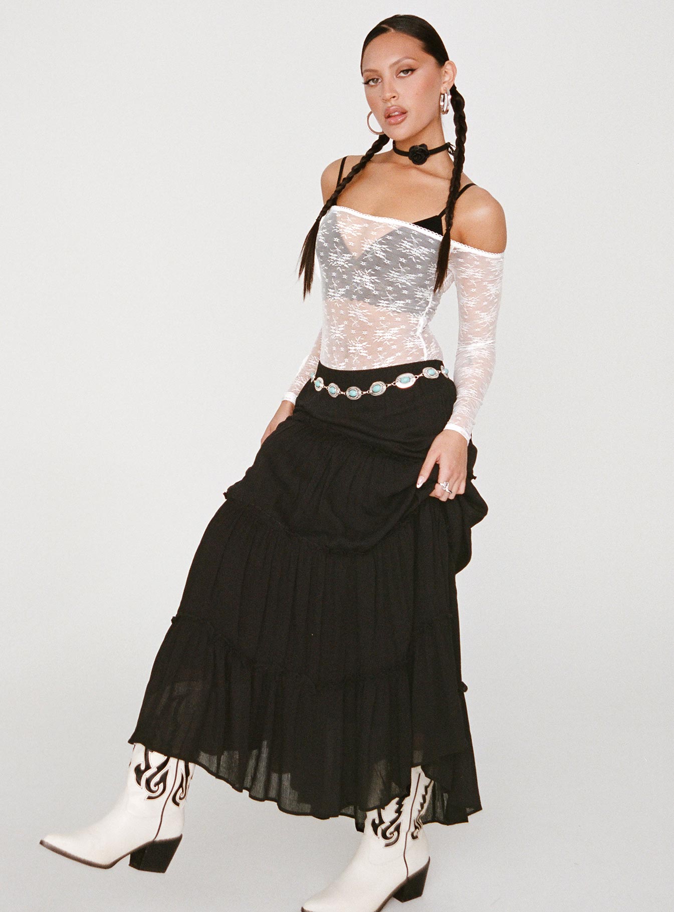 Mademoiselle Bodysuit White - Image 2