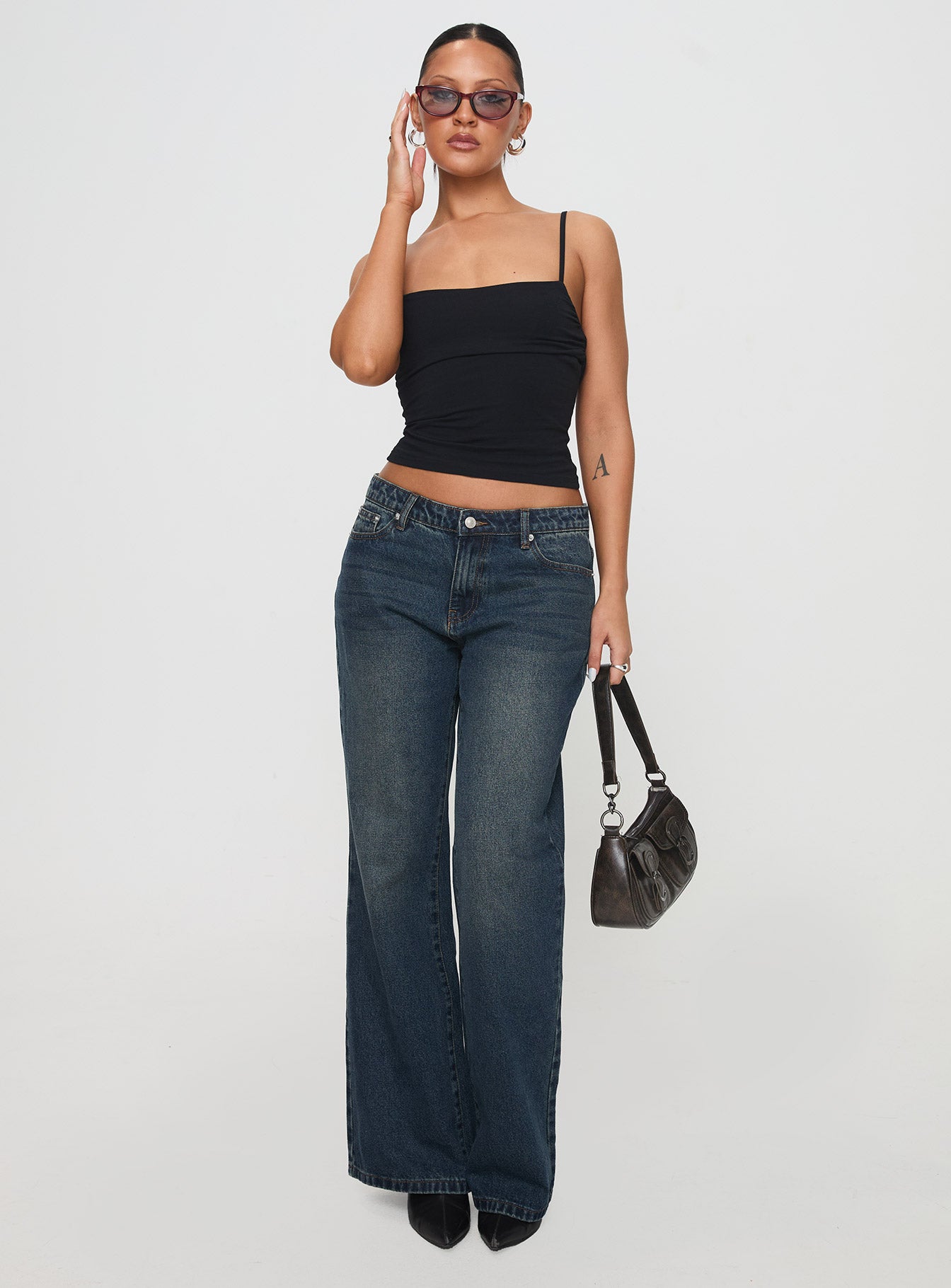 Race My Mind Top Black - Image 7