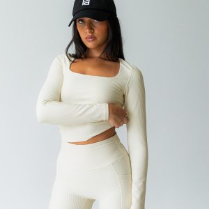 Thriving Activewear Top Latte