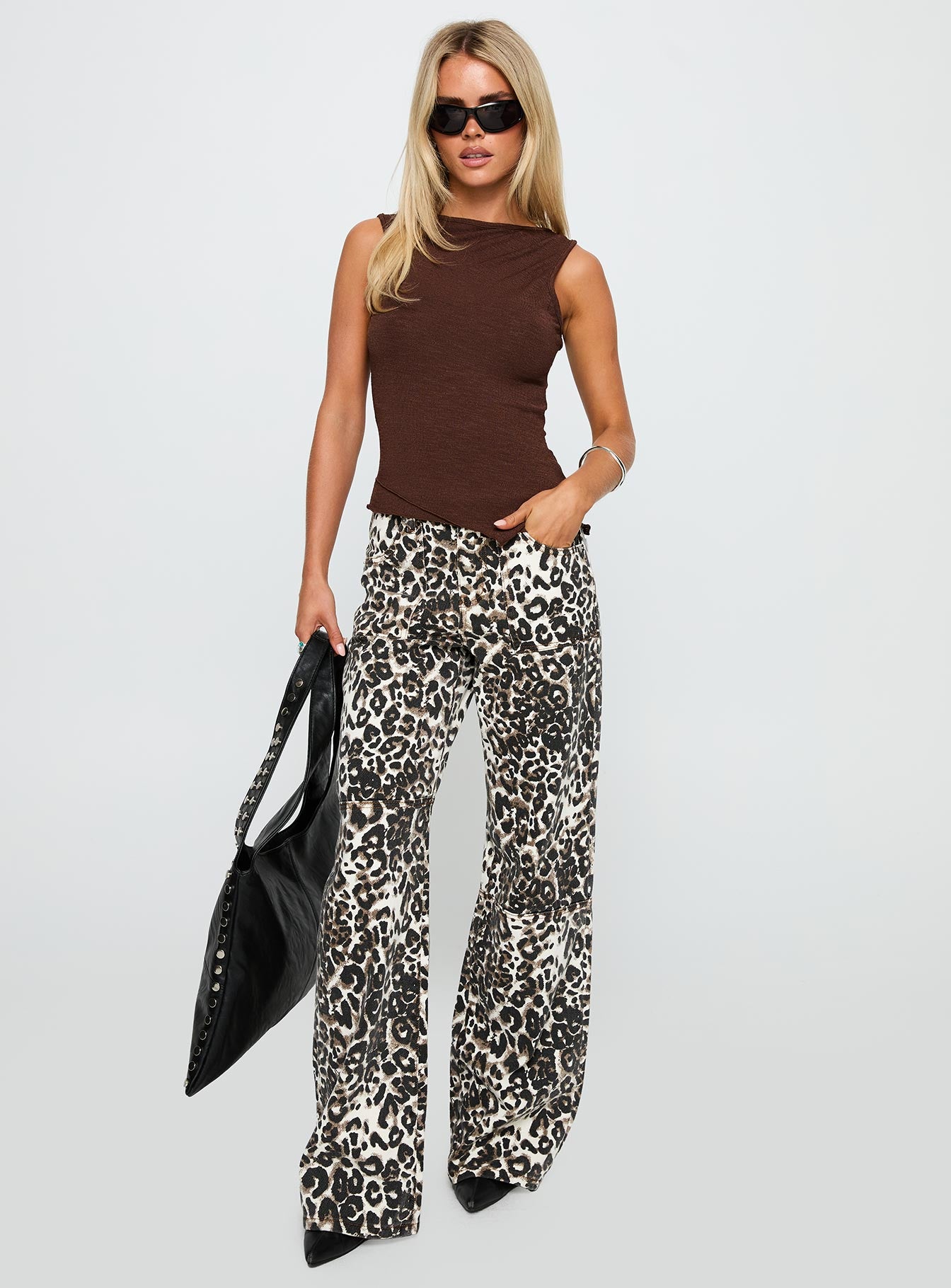 Lefort Tank Top Chocolate - Image 3