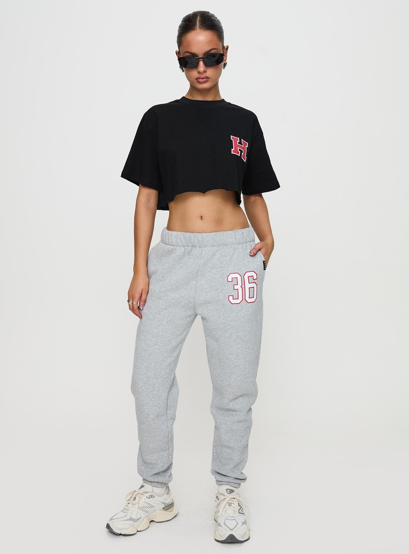 Harvard Sweatpants Grey - Image 3