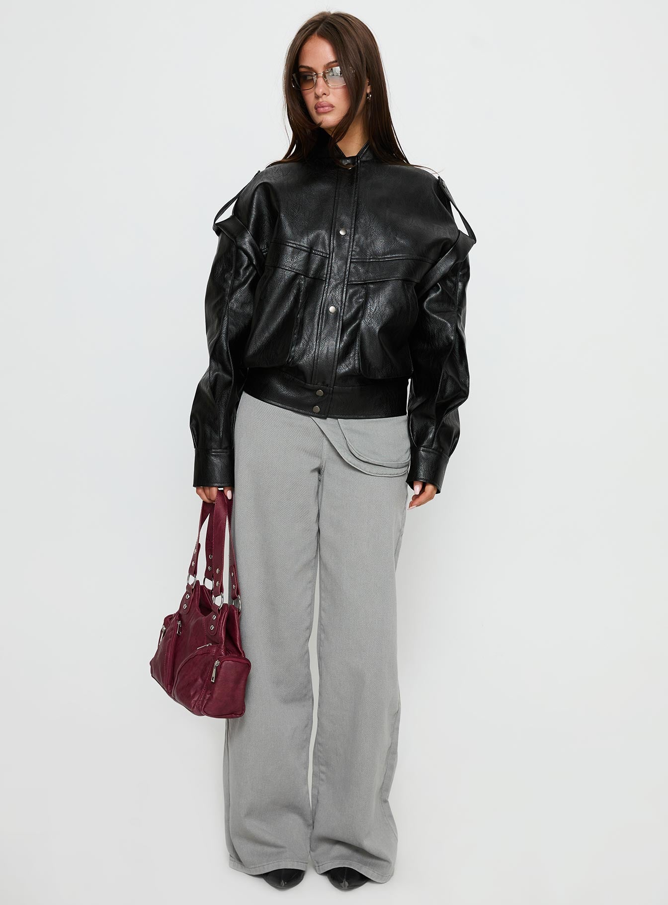 Madame Bomber Jacket Onyx - Image 3