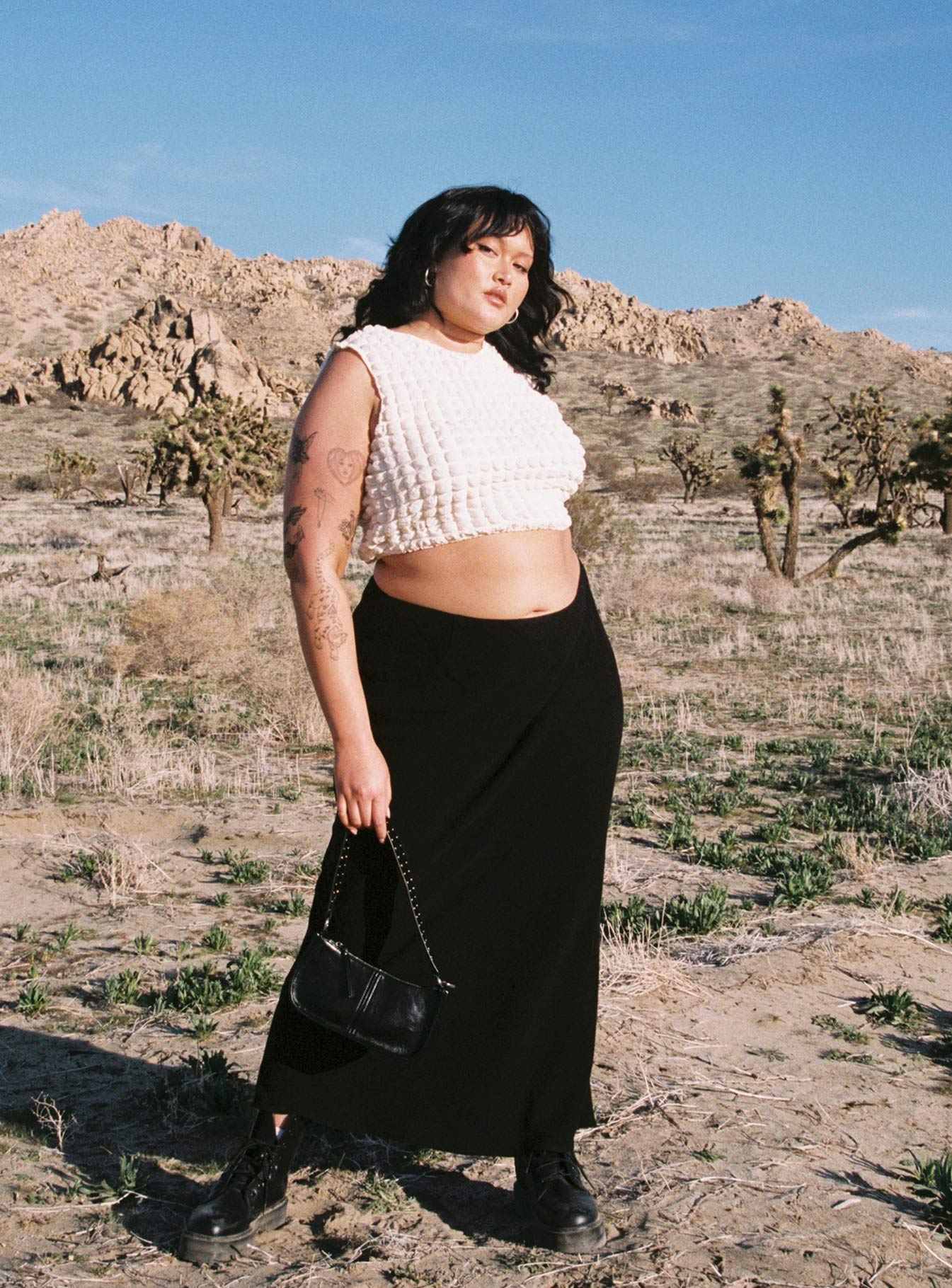 Jodie Maxi Skirt Black Curve - Image 2
