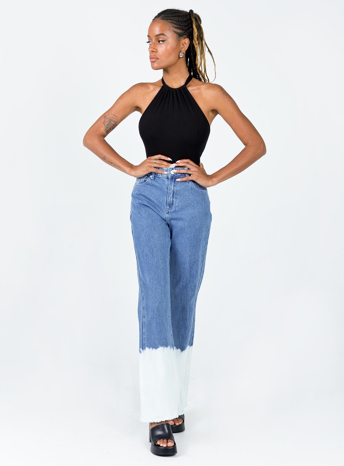 Myrtle Mid Slouch Denim Jeans - Image 2