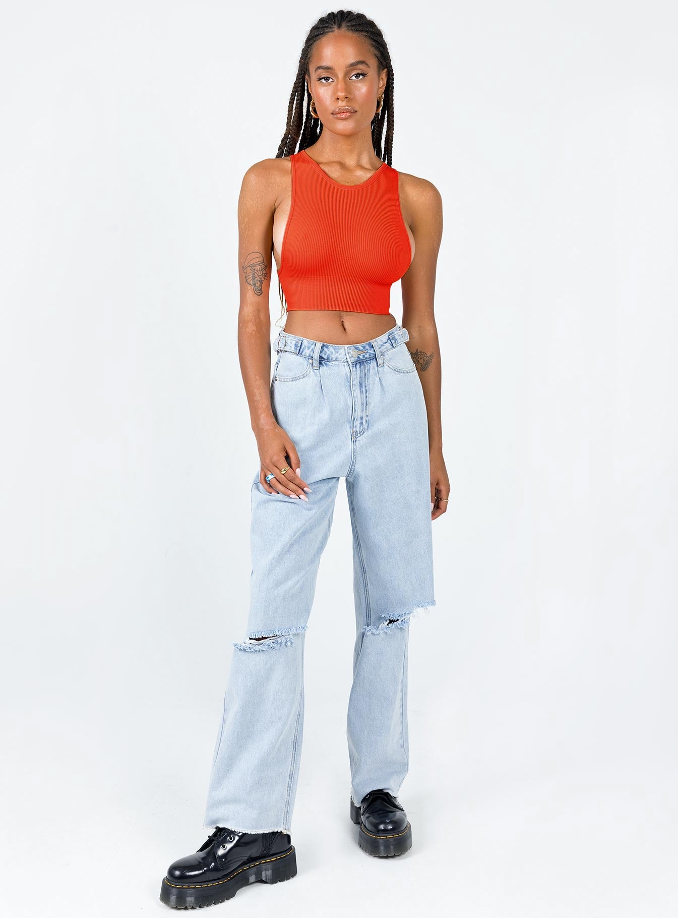 Grace Tank Top Red - Image 2