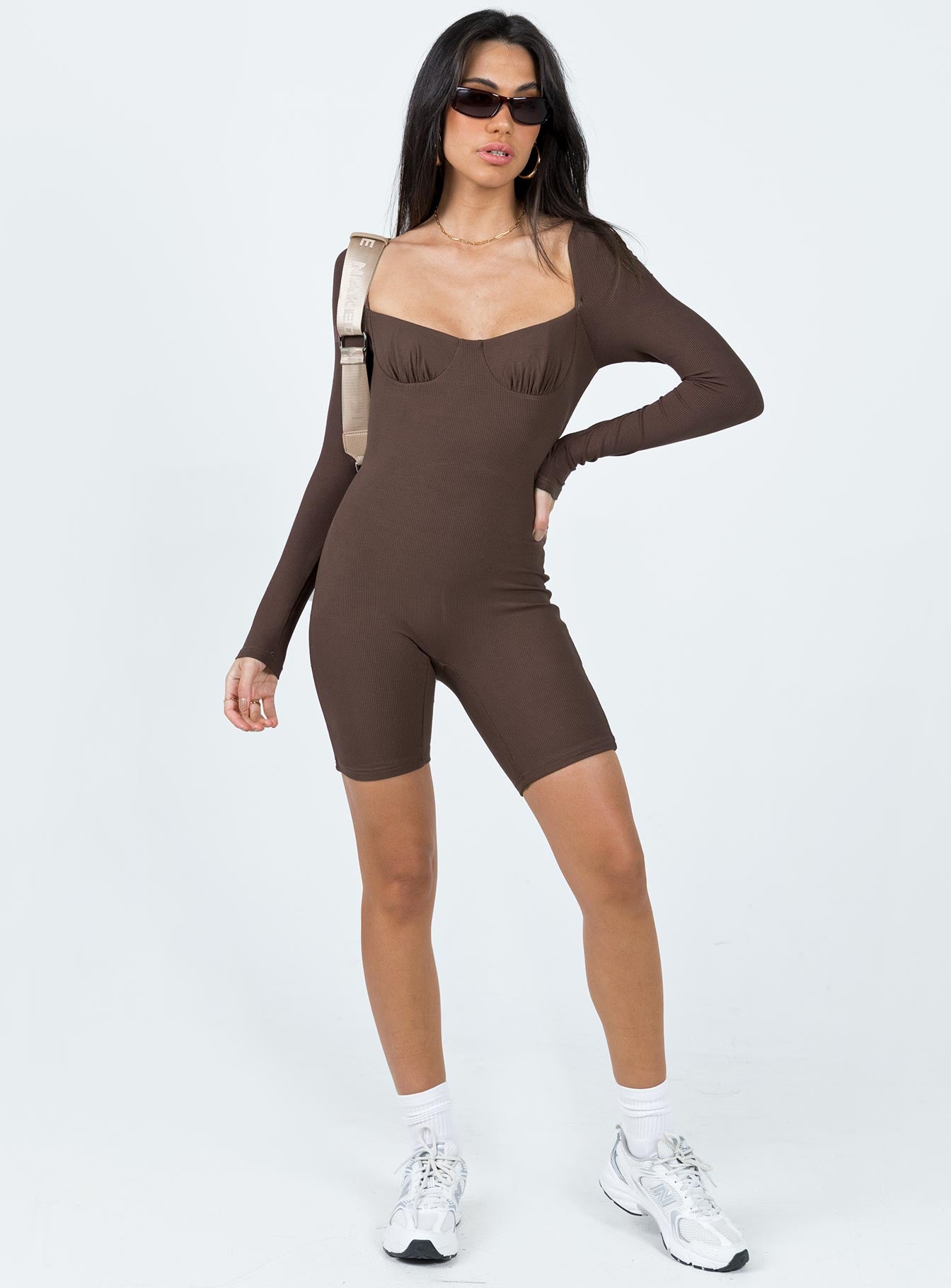 Norah Romper Brown - Image 3
