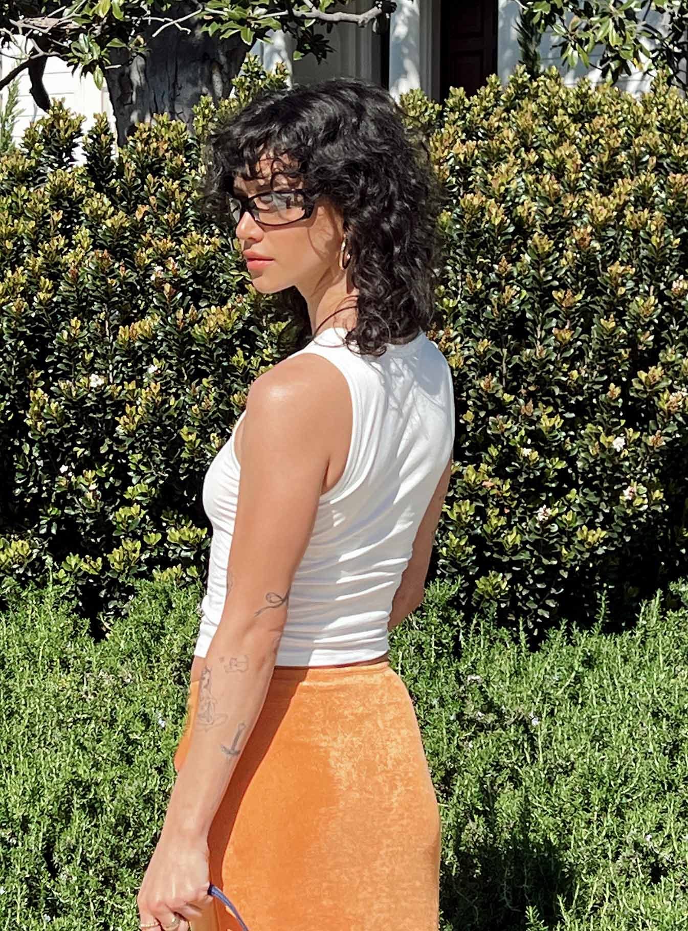 Aspects Flower Tank White - Image 2