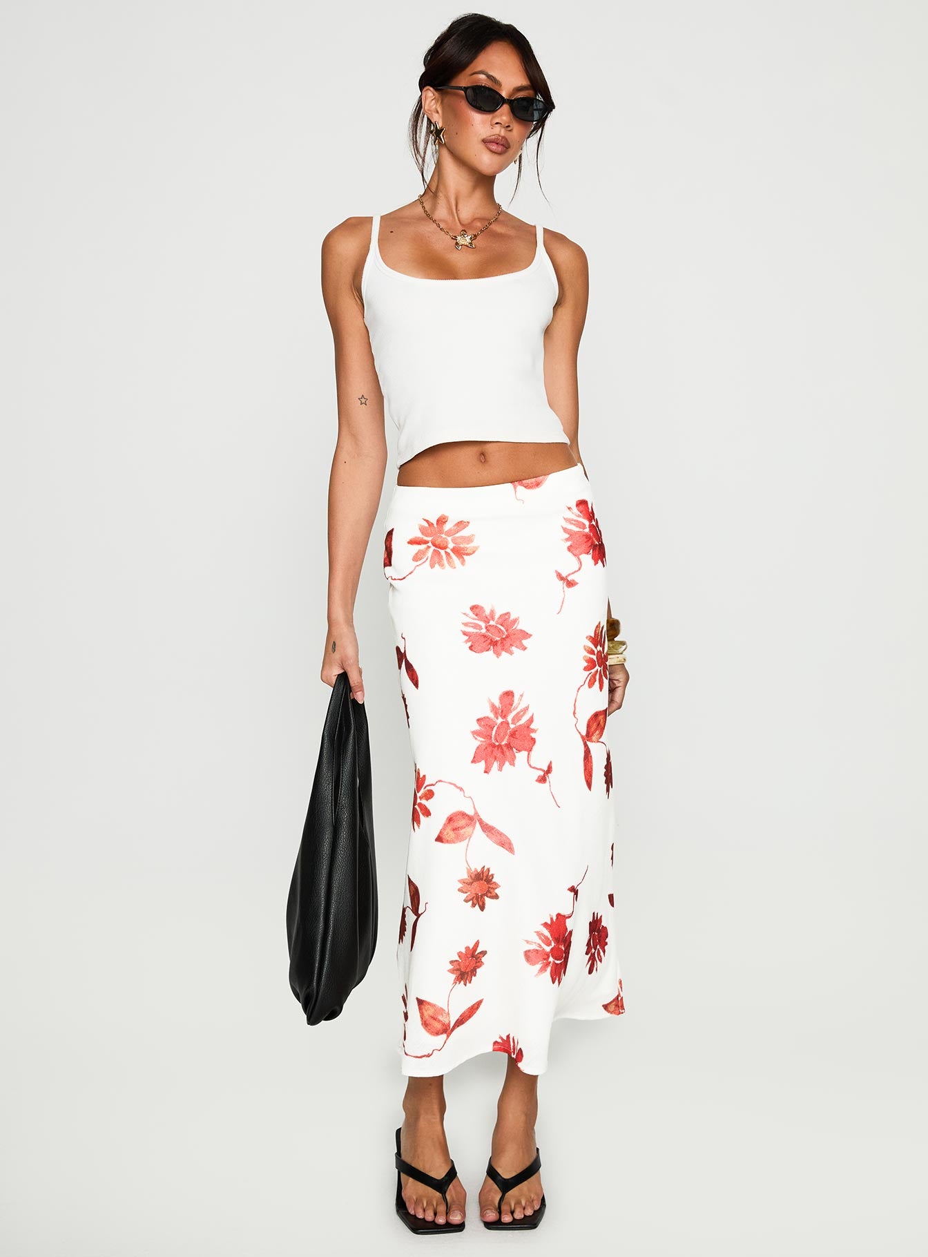 Sun Soaked Midi Skirt Multi - Image 3