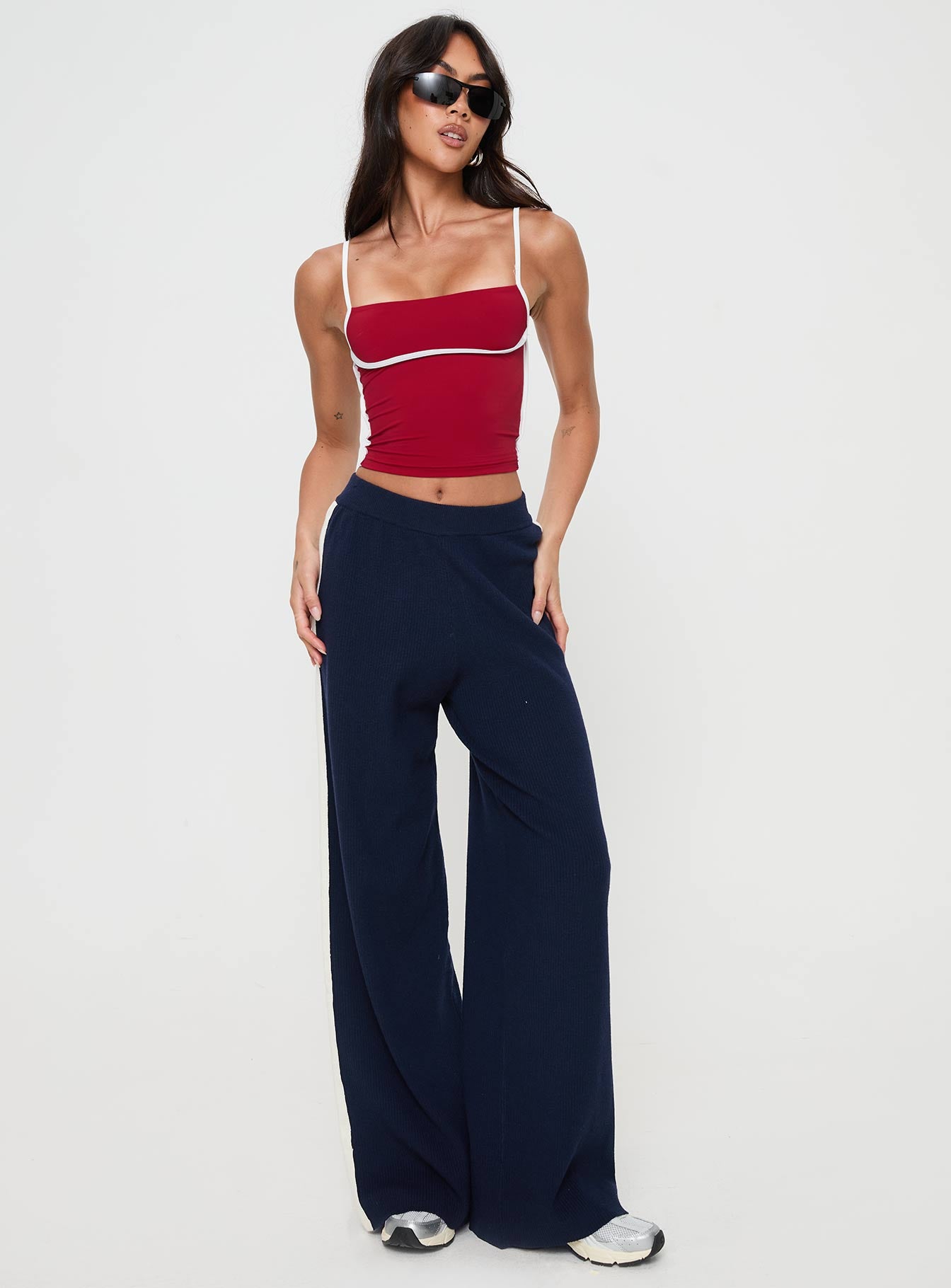 Albright Pants Navy / Milk - Image 3