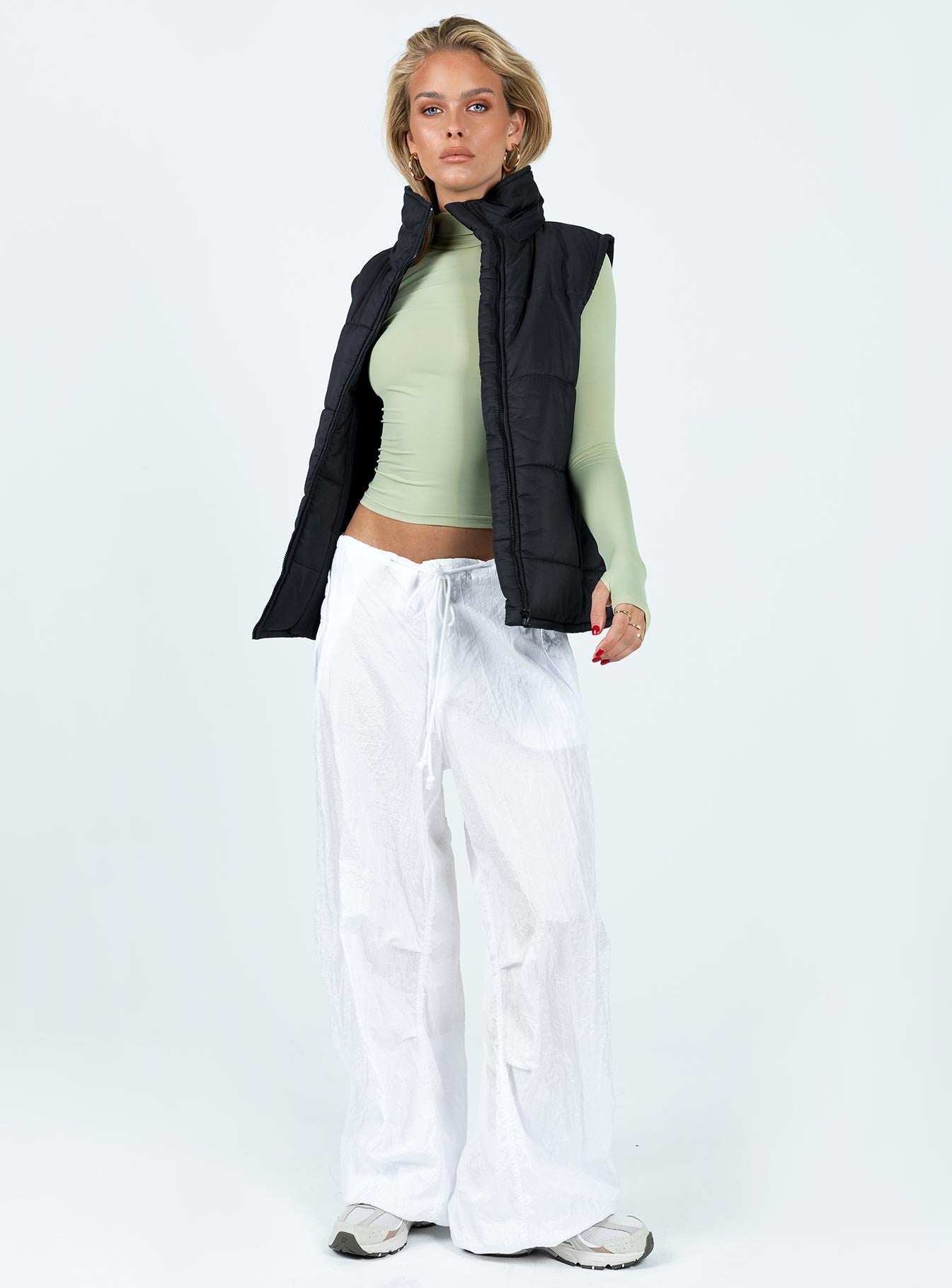 Coulter Puffer Vest Black - Image 2