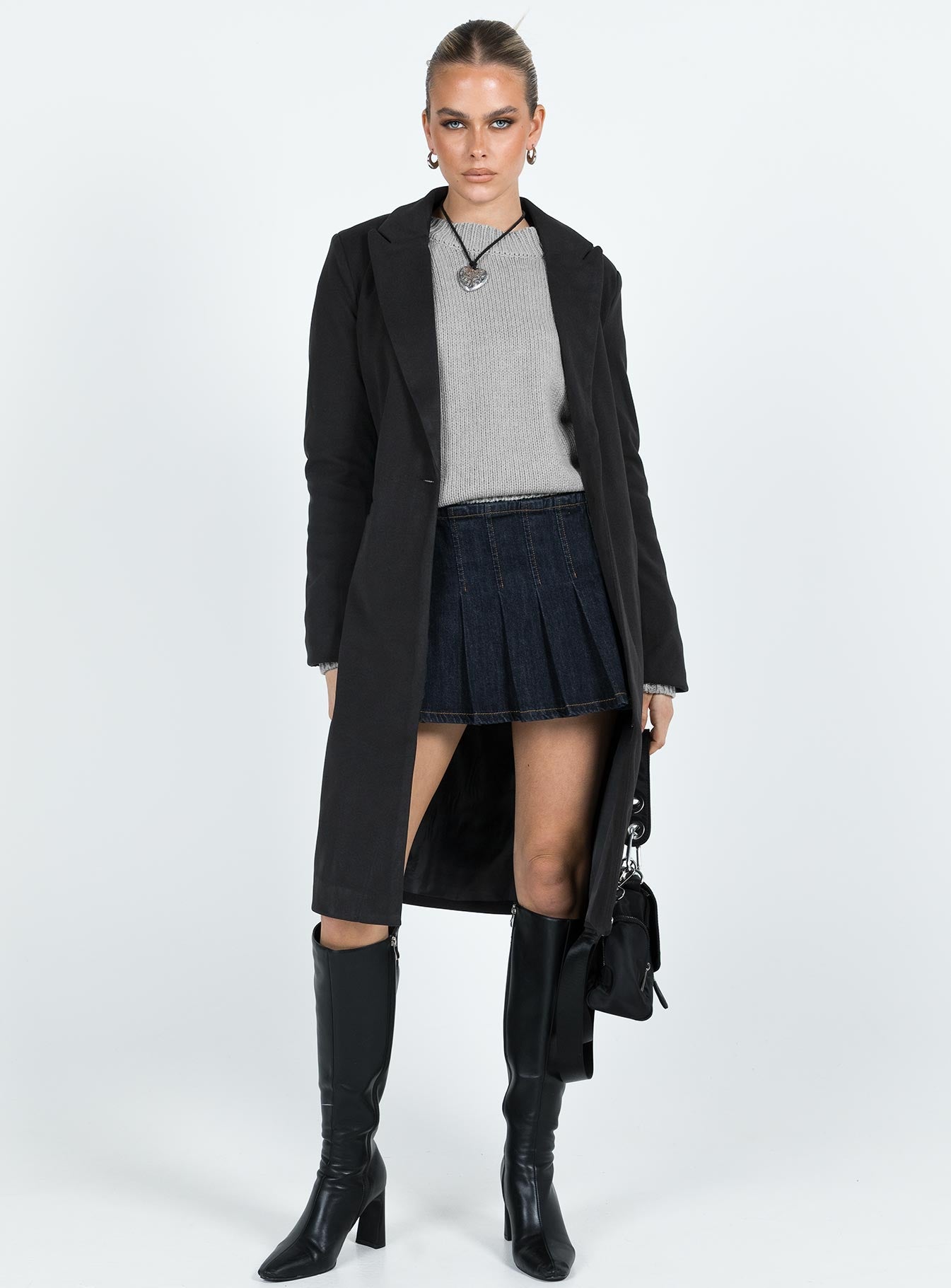 Belgium Coat Black - Image 4