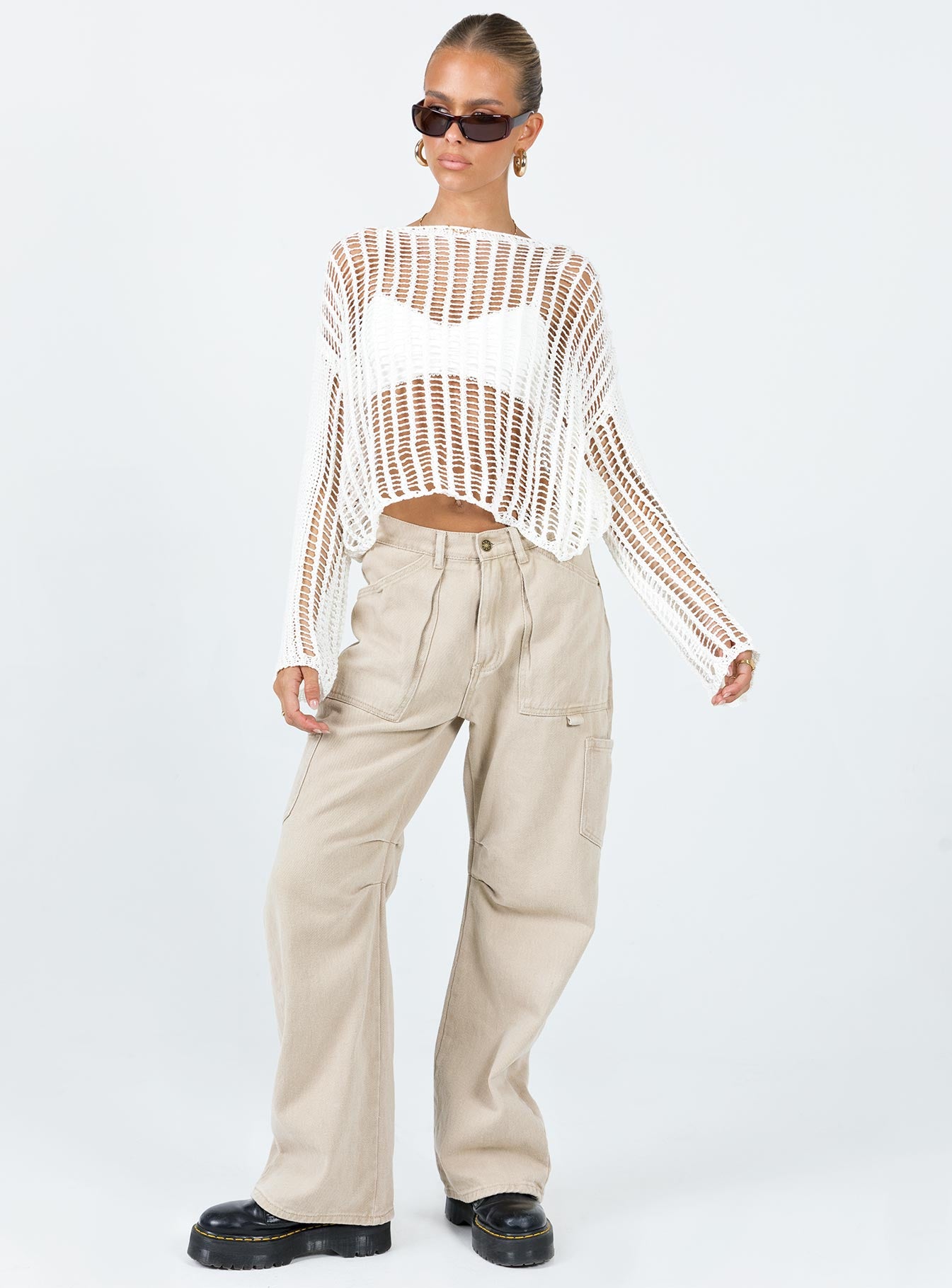 The Kennedy Sweater White Lower Impact - Image 3