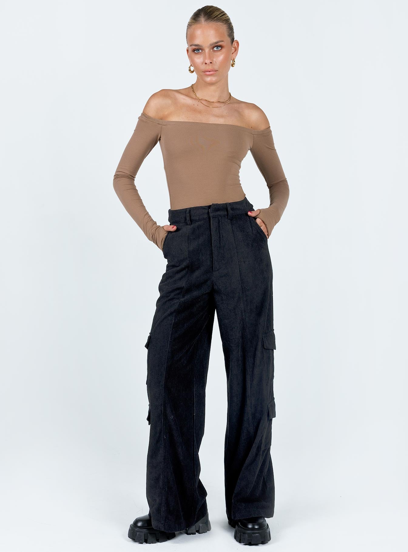 Bando Cargo Pants Black - Image 3