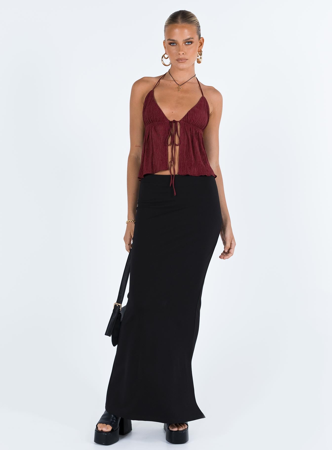 Chantria Top Burgundy Lower Impact - Image 3