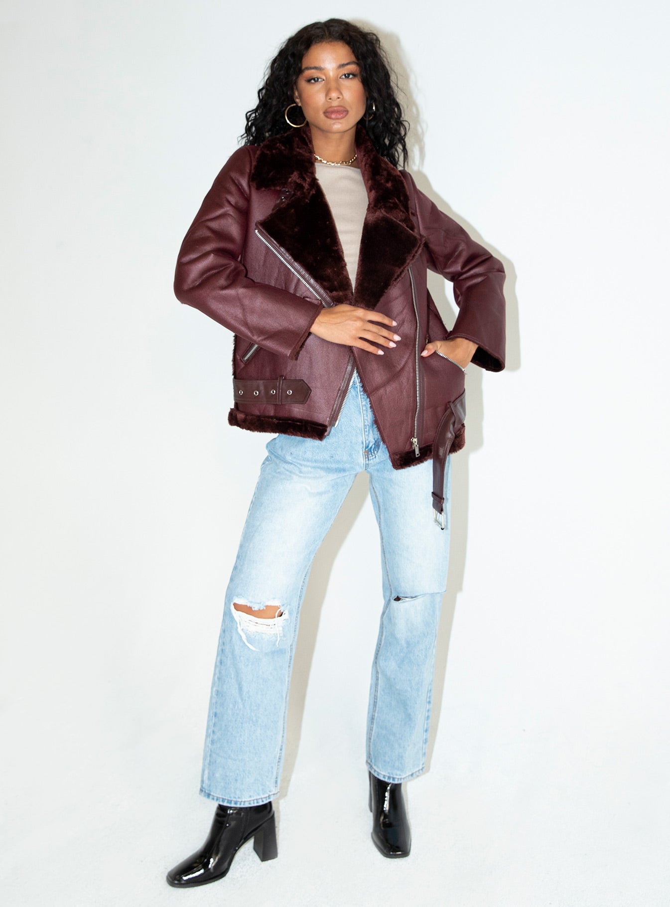 Leslie Jacket Red - Image 2