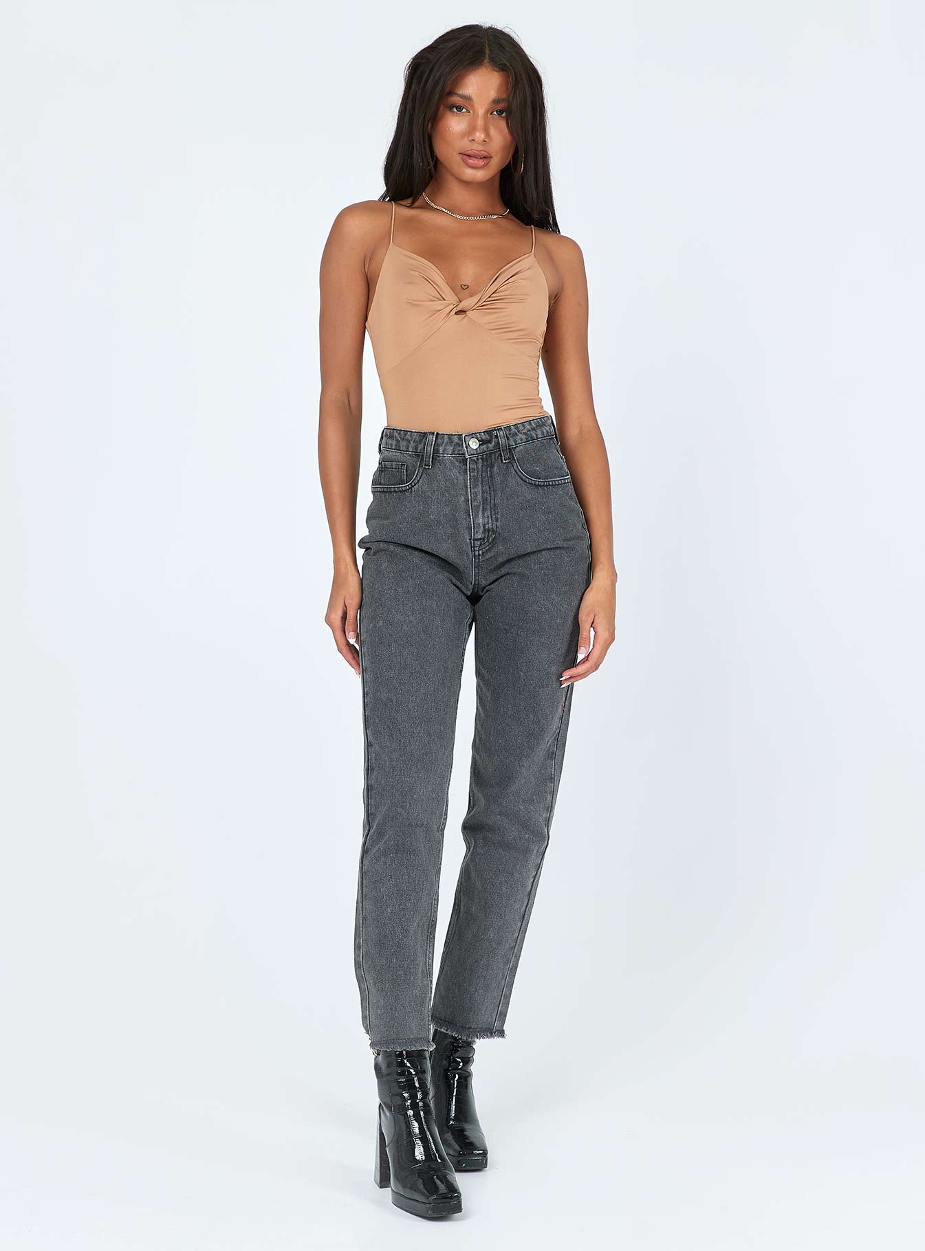 Tonia Bodysuit Brown - Image 2