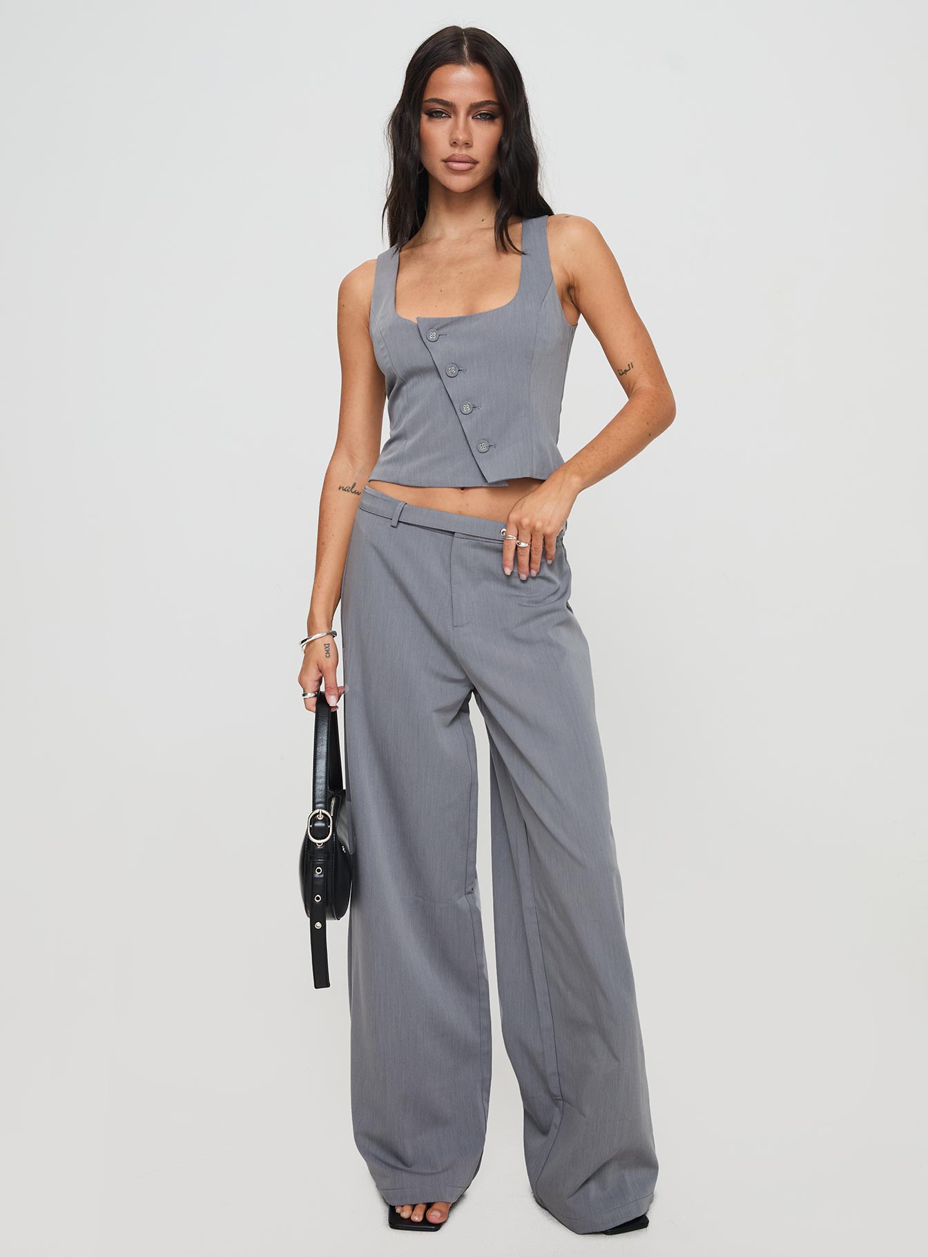 Airi Top Charcoal - Image 3