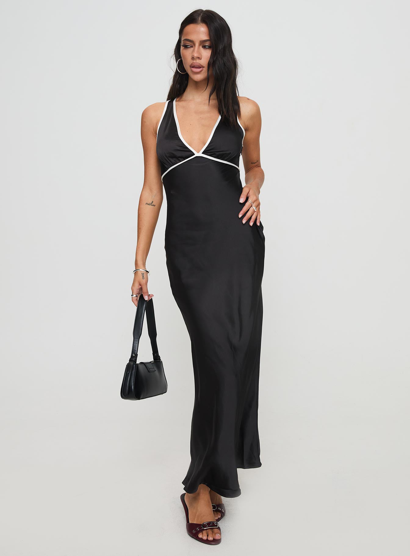 Thandi Maxi Dress Black - Image 3