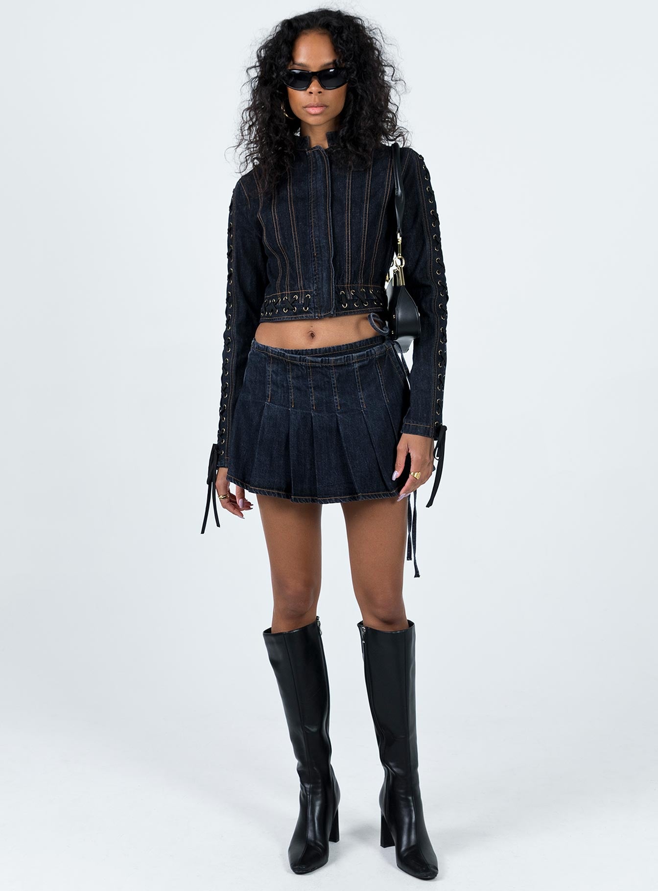 Berlin Jacket Dark Denim - Image 3