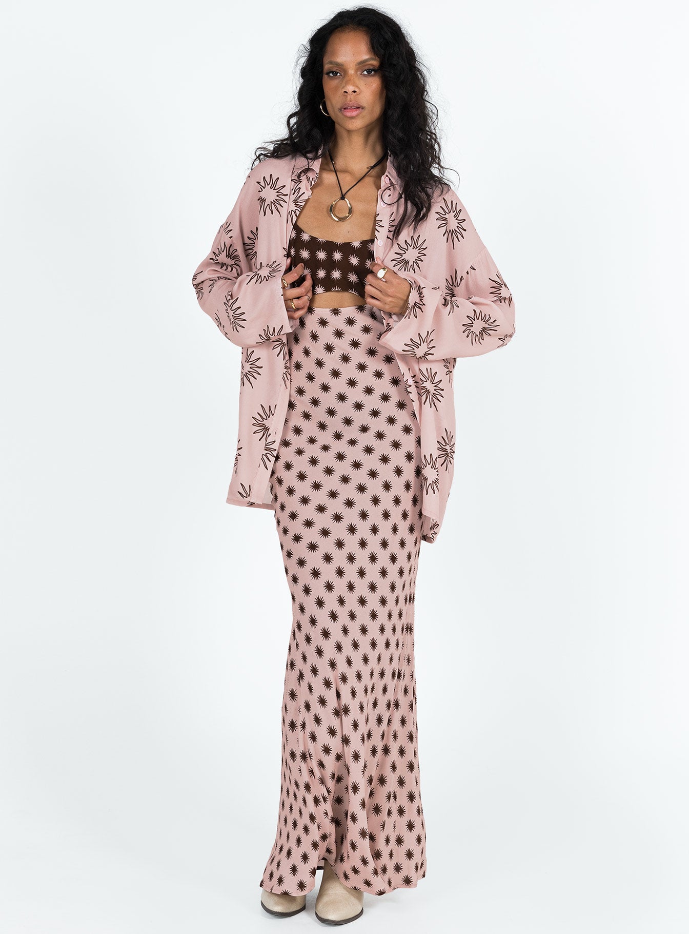 Freda Shirt Pink - Image 3