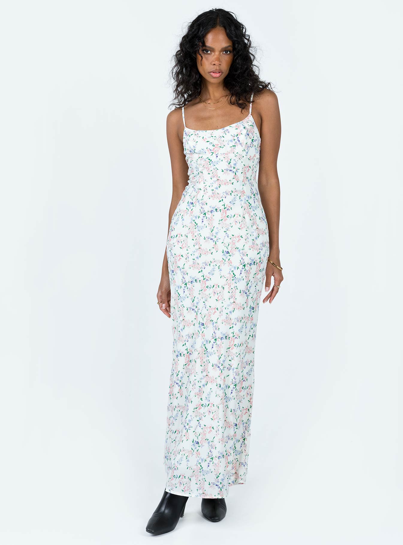 Fairholm Maxi Dress White / Floral - Image 3