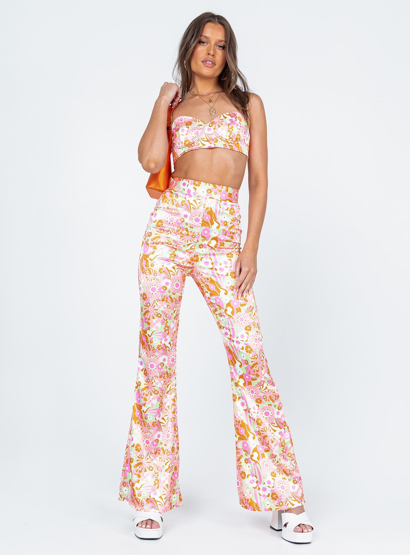 Maddie Set Orange Multi - Image 4