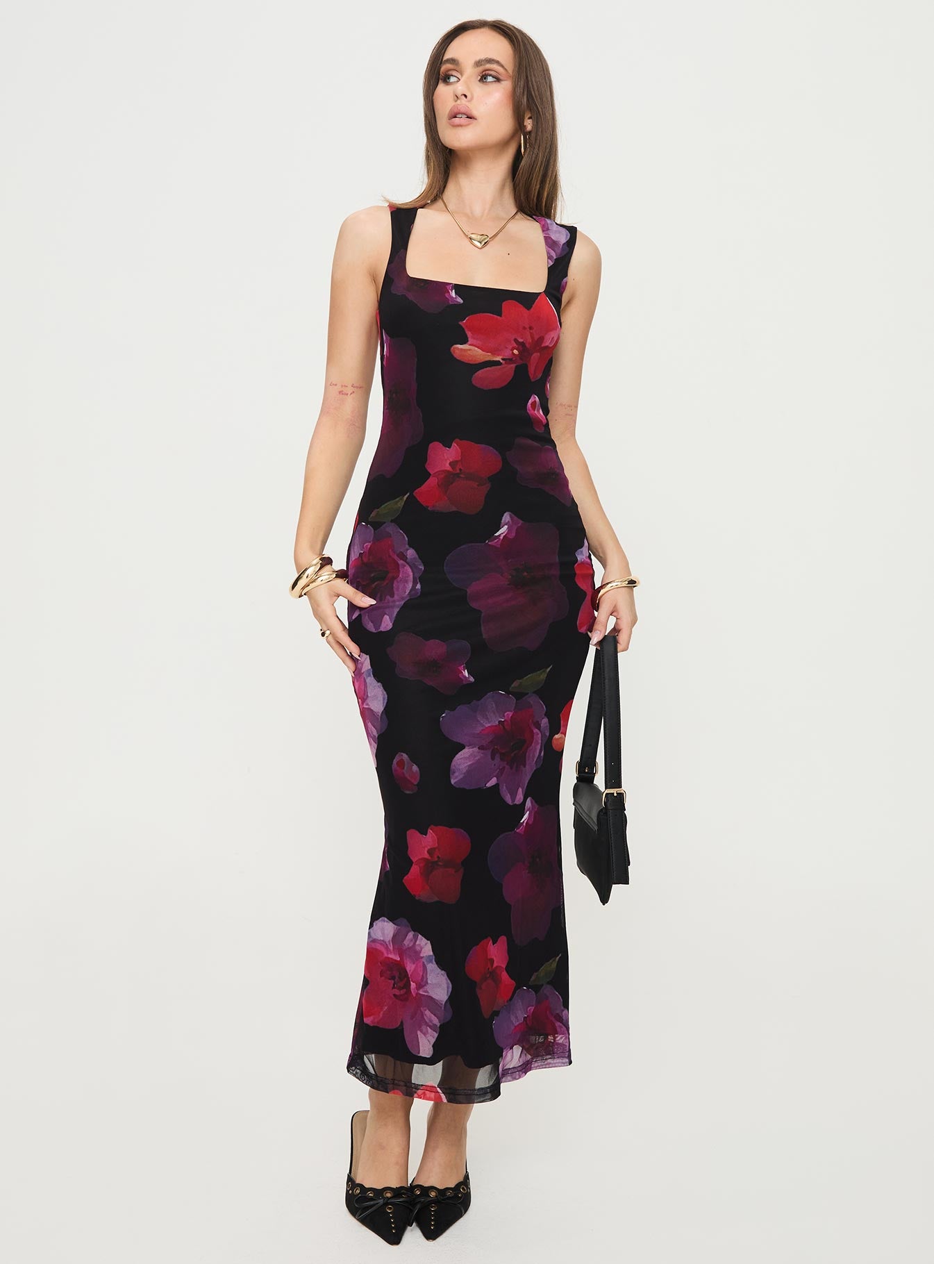 Eviana Maxi Dress Floral - Image 3
