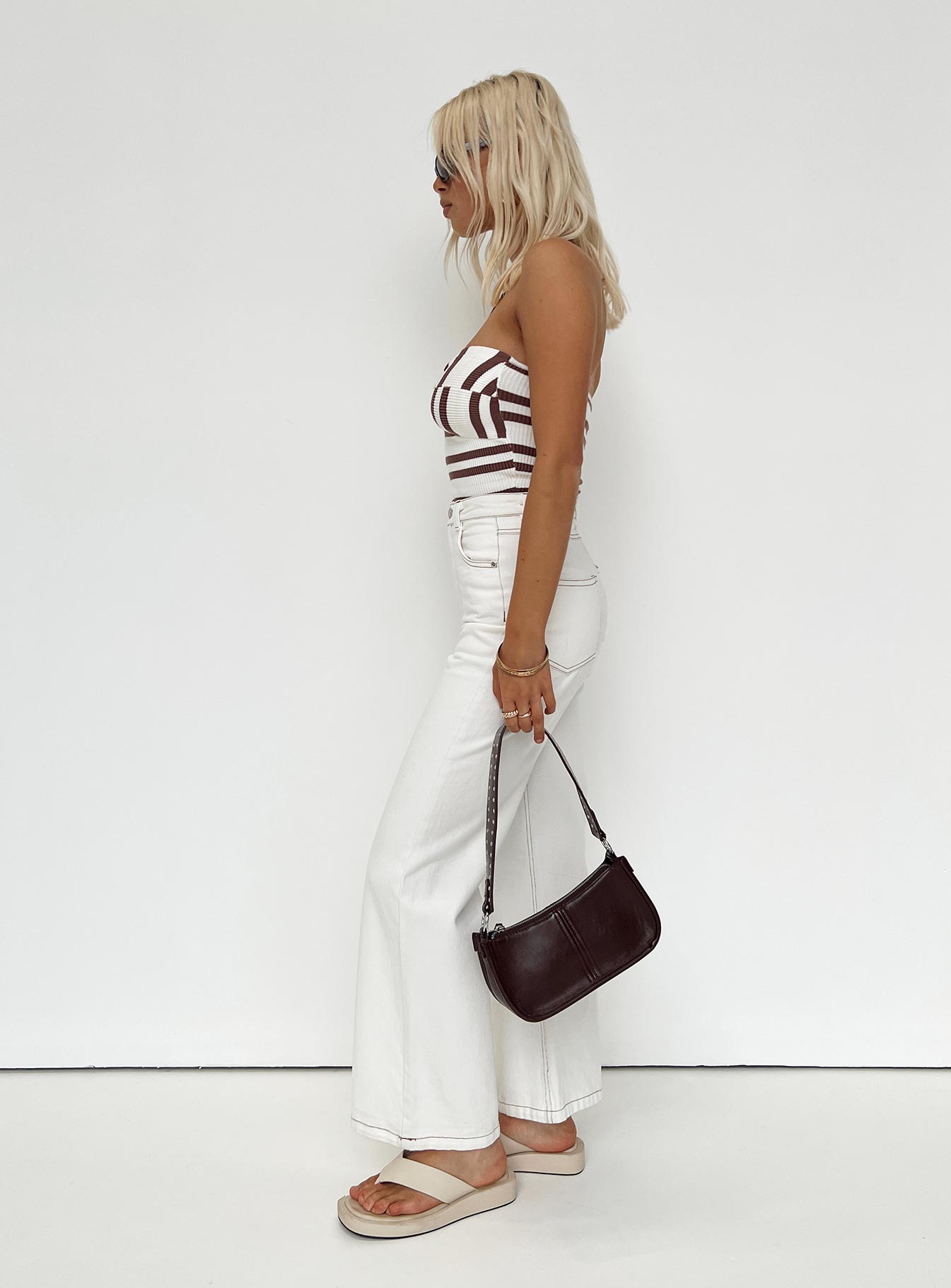 Glazier Jeans White Denim - Image 3