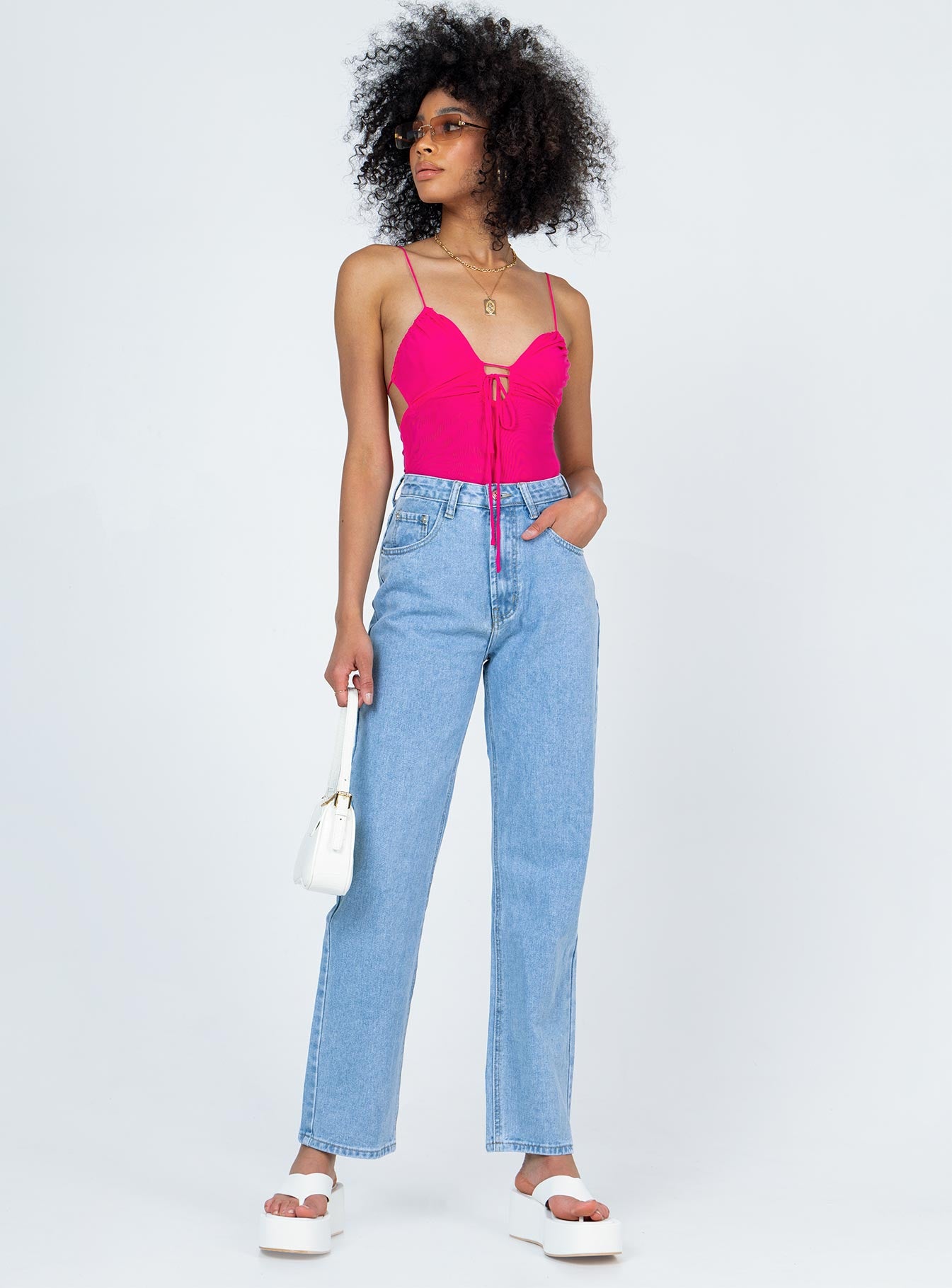 Eugene Straight Leg Denim Jeans - Image 3