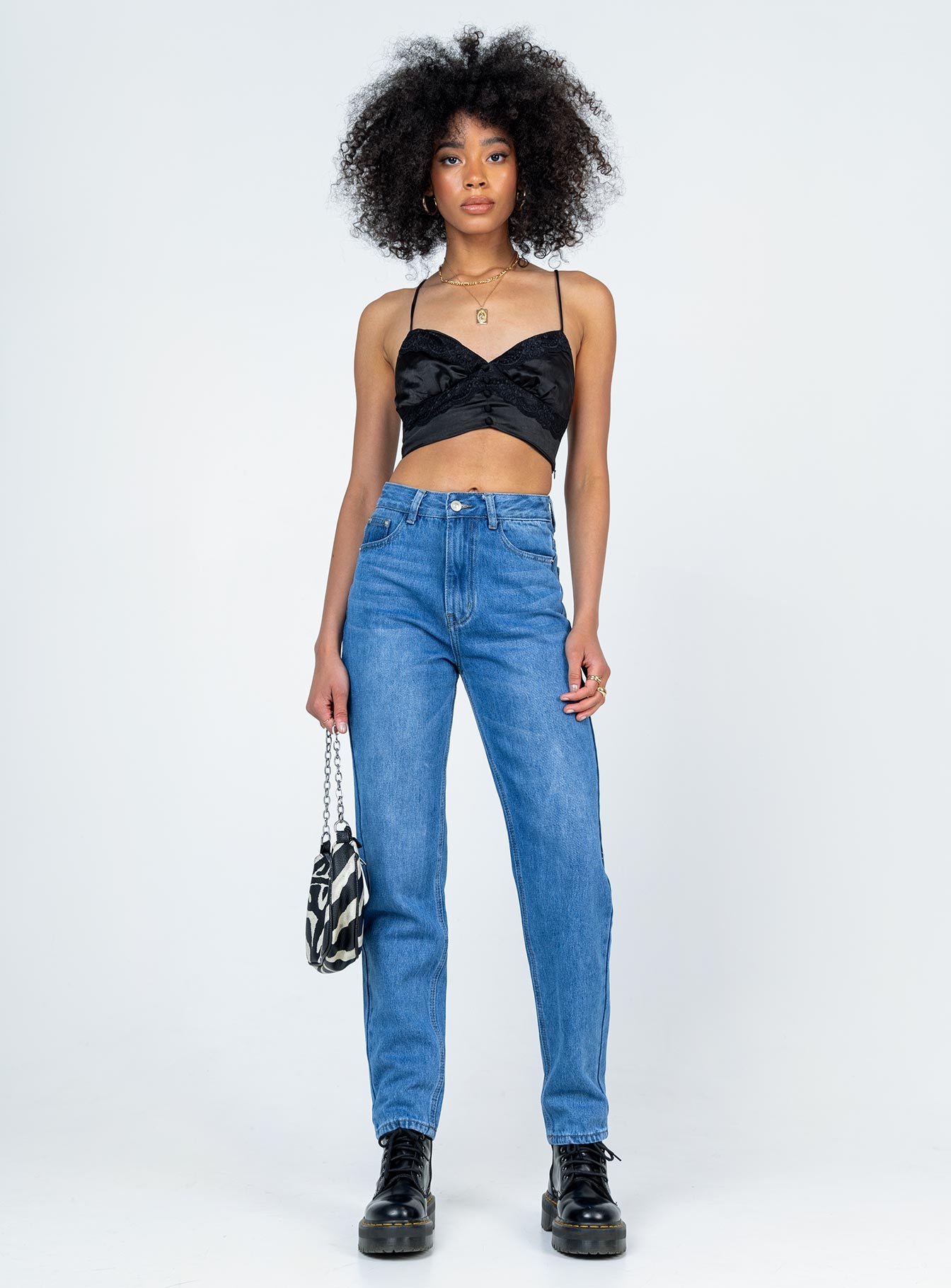 Seymour Mom Denim Jeans - Image 2