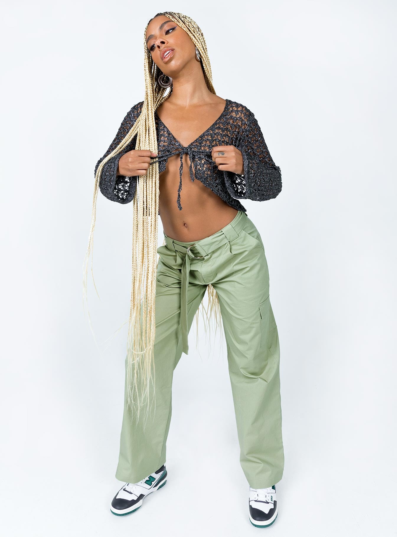 Mystical Long Sleeve Top Black - Image 3