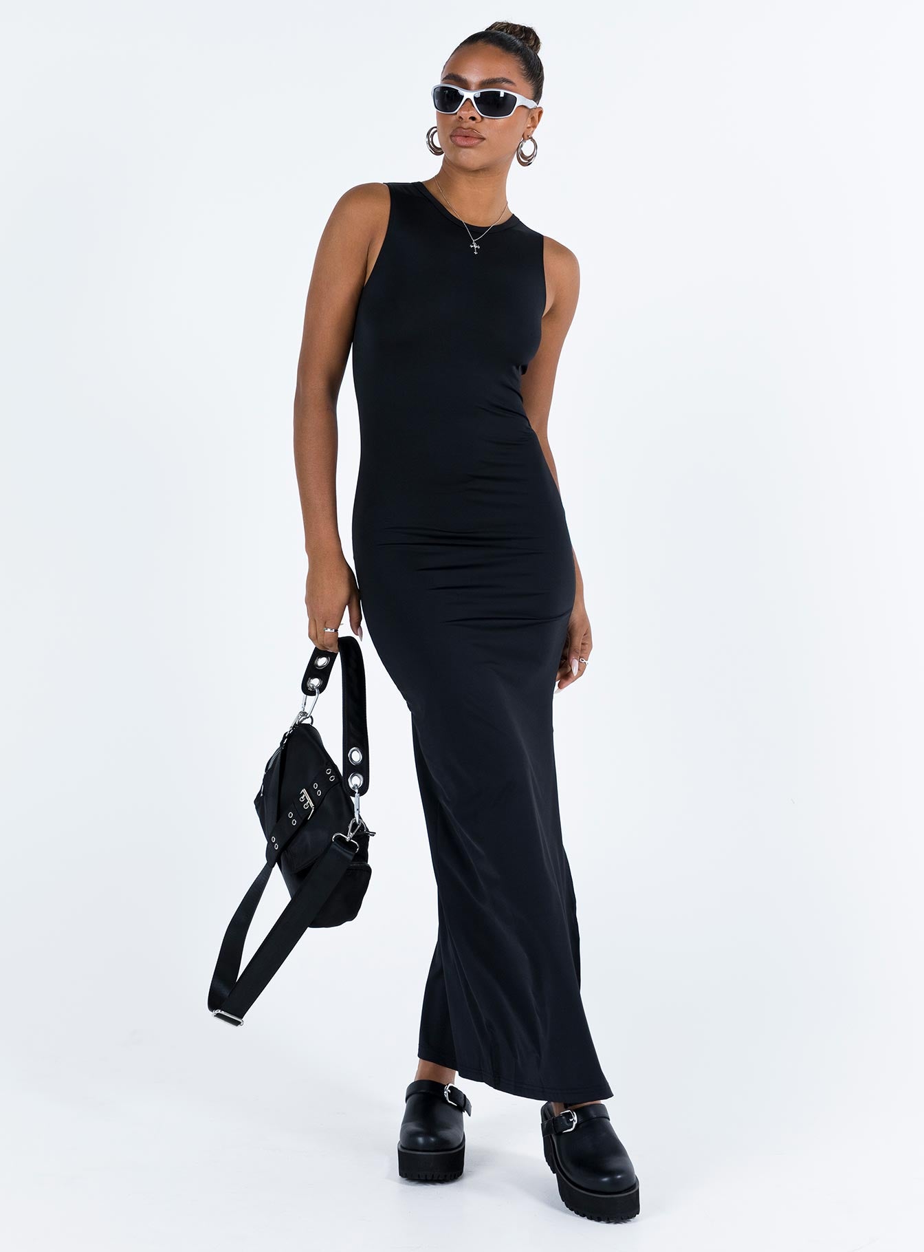 Bena Maxi Dress Black - Image 3