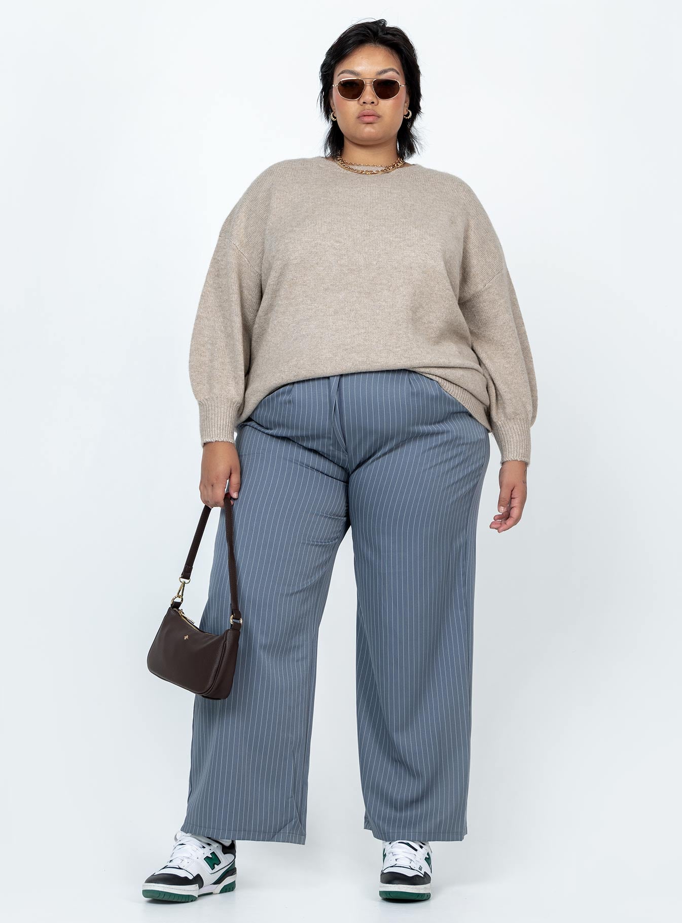 Ryanna Sweater Beige Curve - Image 3