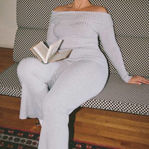 Westaway Pants Grey Curve