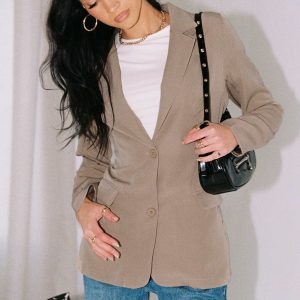 Rozzila Blazer Taupe