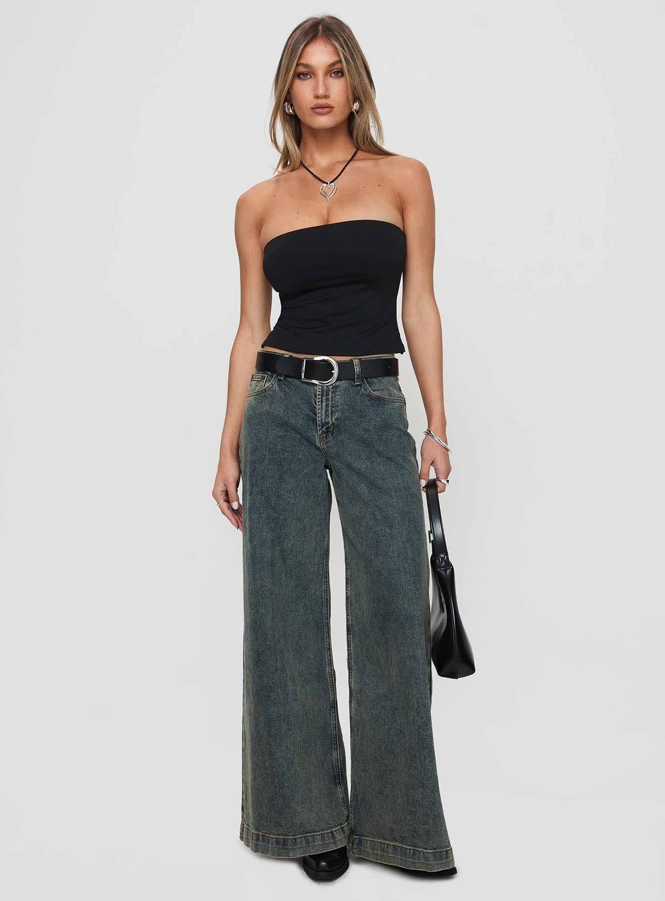 Aurorah Strapless Top Black - Image 3