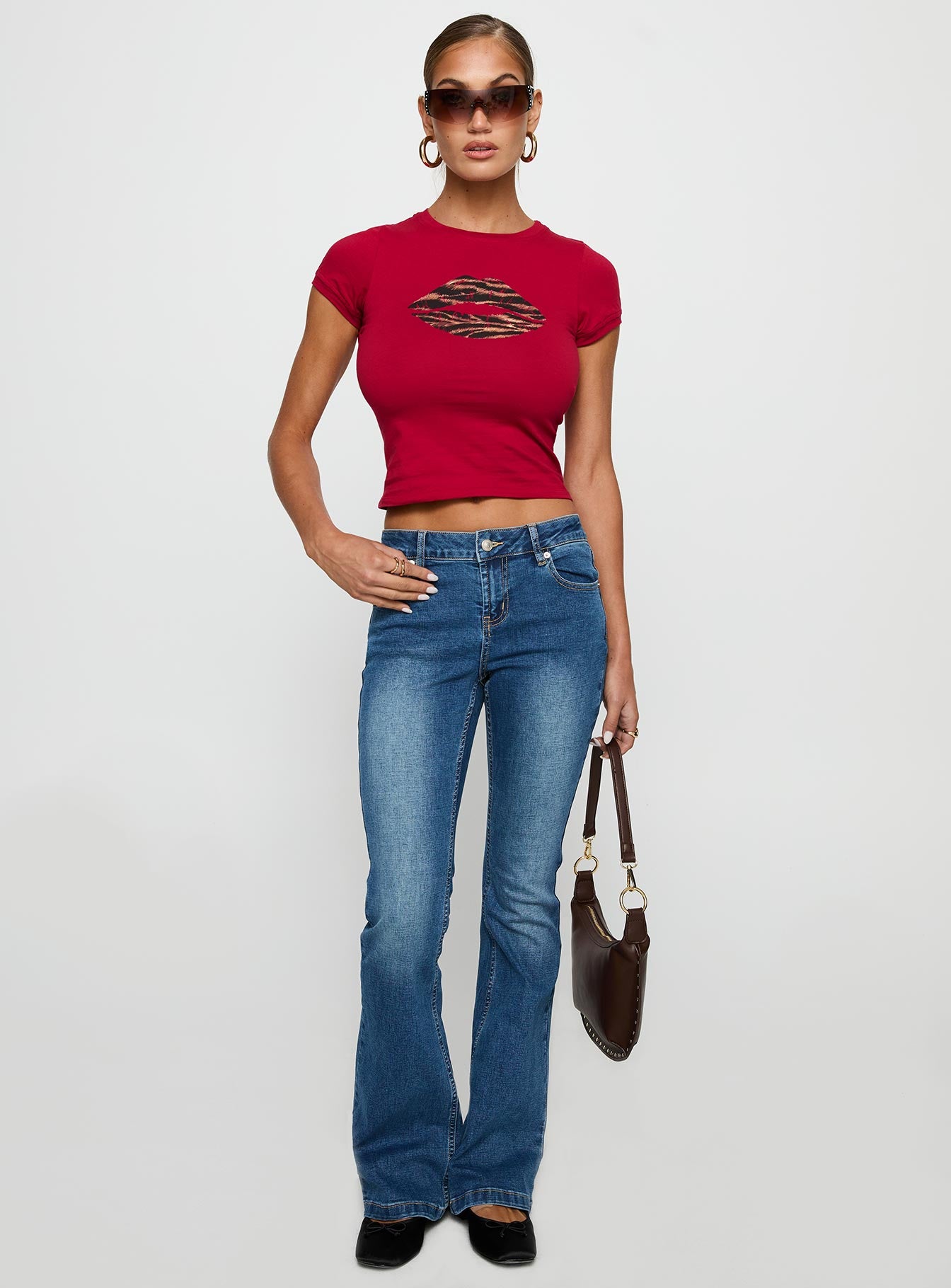 Sutin Tee Red - Image 3